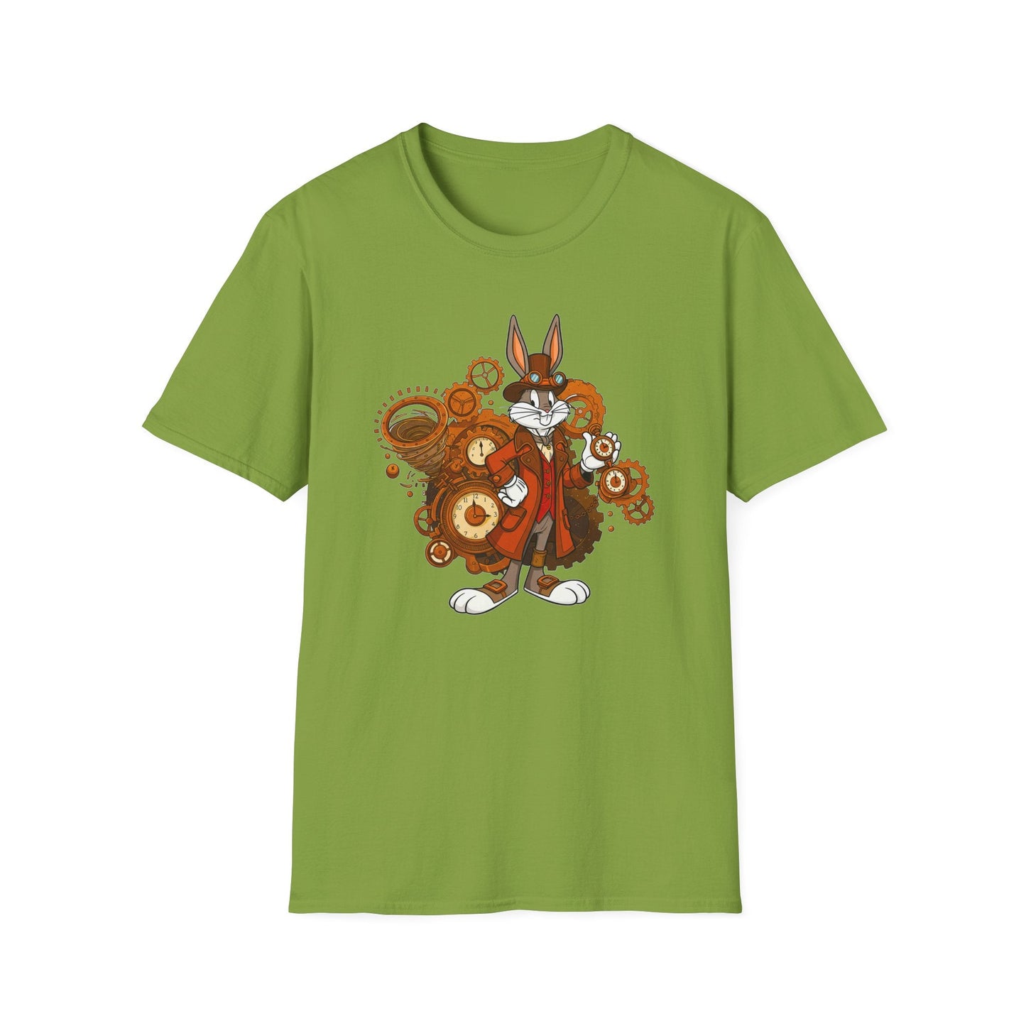 Bugs Bunny T Shirt Cartoon Tee Unisex Softstyle 100 Percent Cotton Gildan 64000 Tee