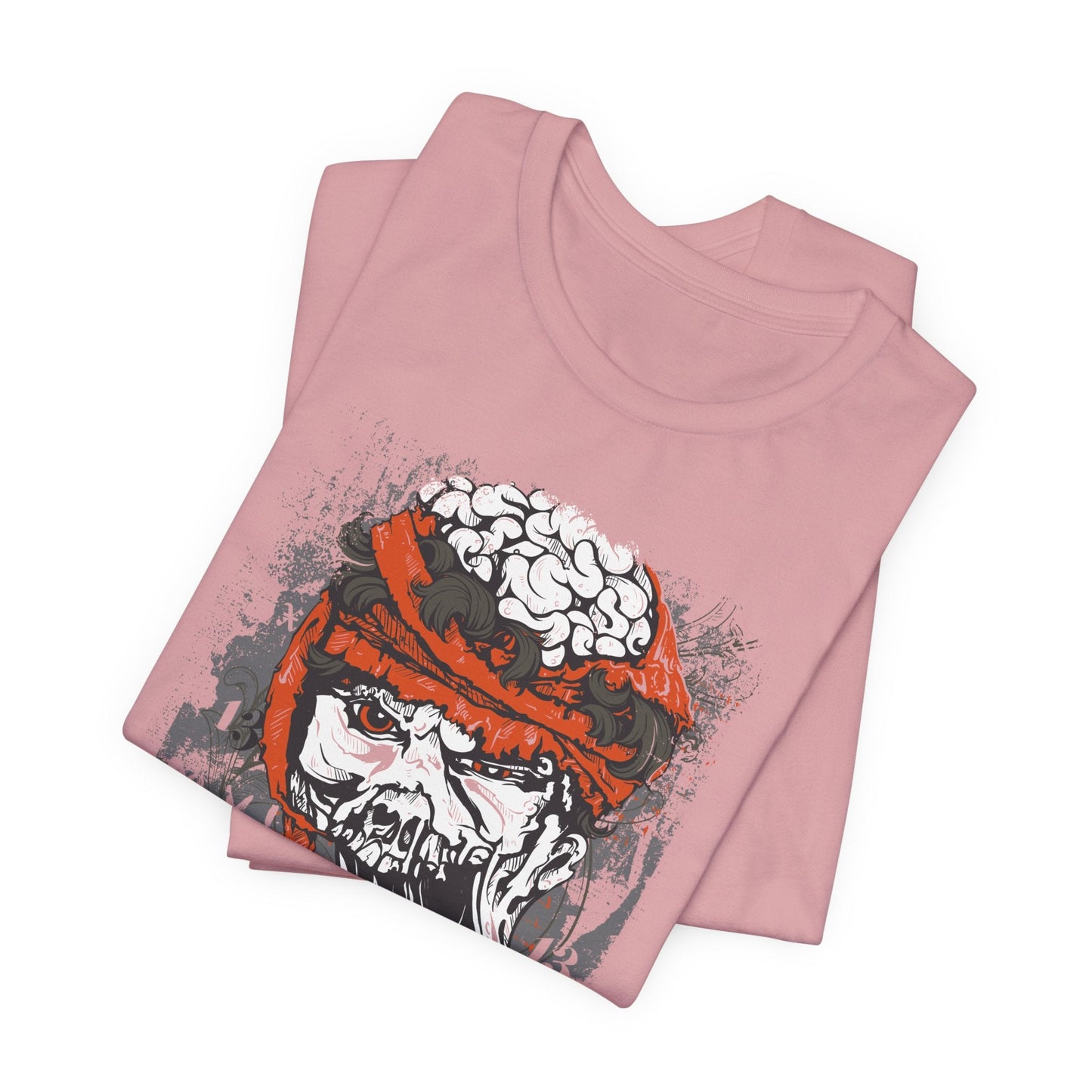 Skull Graphic Unisex Cotton T-Shirt r10
