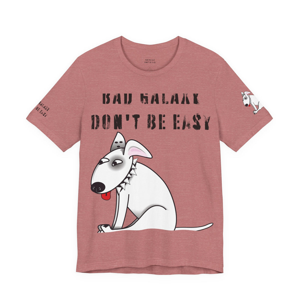 Funny Dog Graphic Unisex Cotton Bella+Canvas Tee with Art Design b86