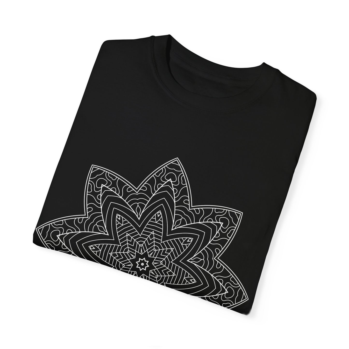 Unisex-T-Shirt mit abstraktem Print