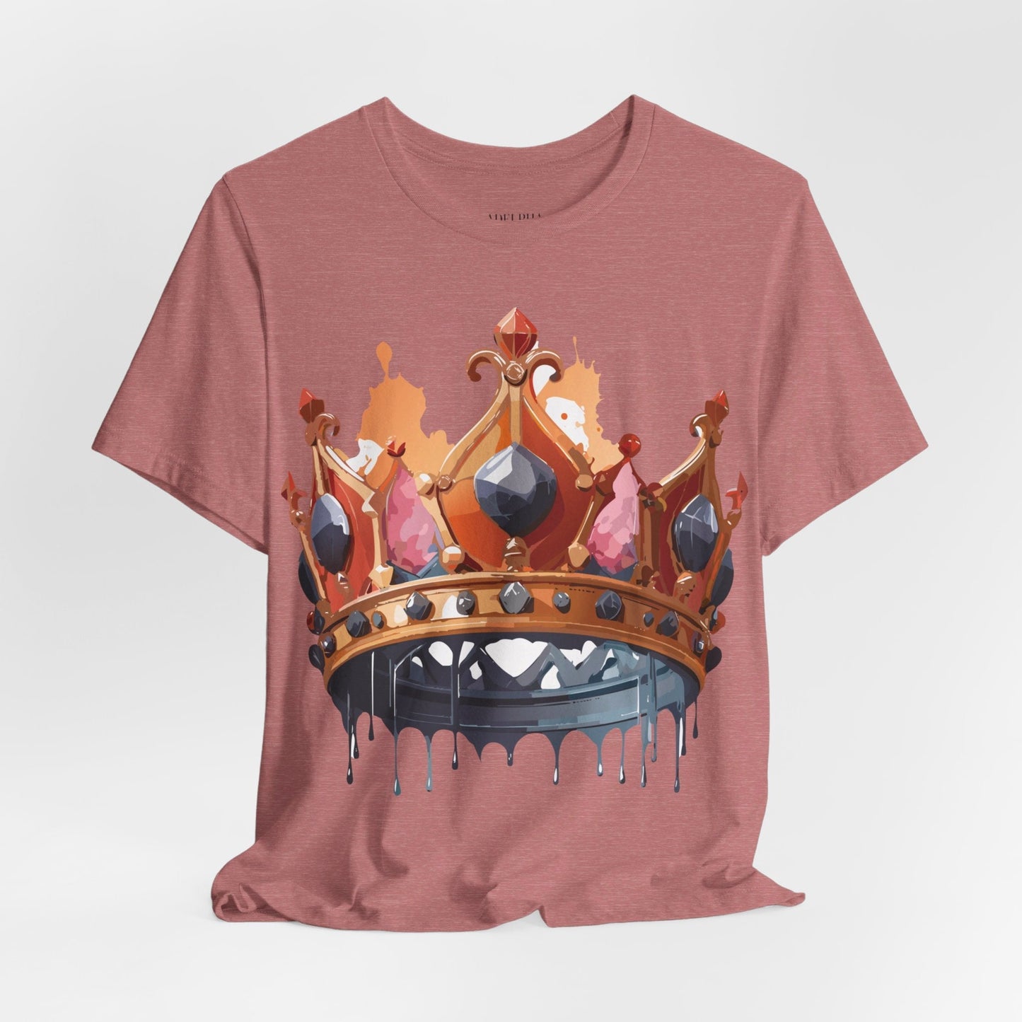 Crown Graphic Unisex 100 Cotton Vintage Artwork Tee 10