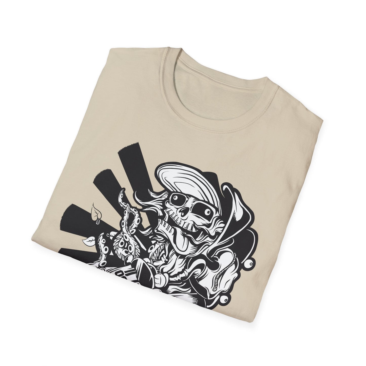 Cartoon Animation T Shirt Unisex Softstyle 64000 Cotton Tee With Fun Art Design Graphics