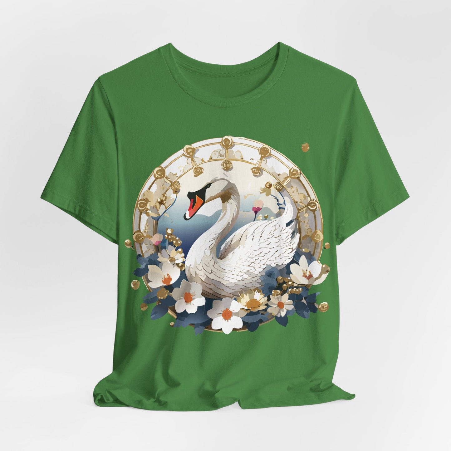 Medallion Graphic Unisex 100 Cotton Vintage Animal Medal Artwork Tee 44