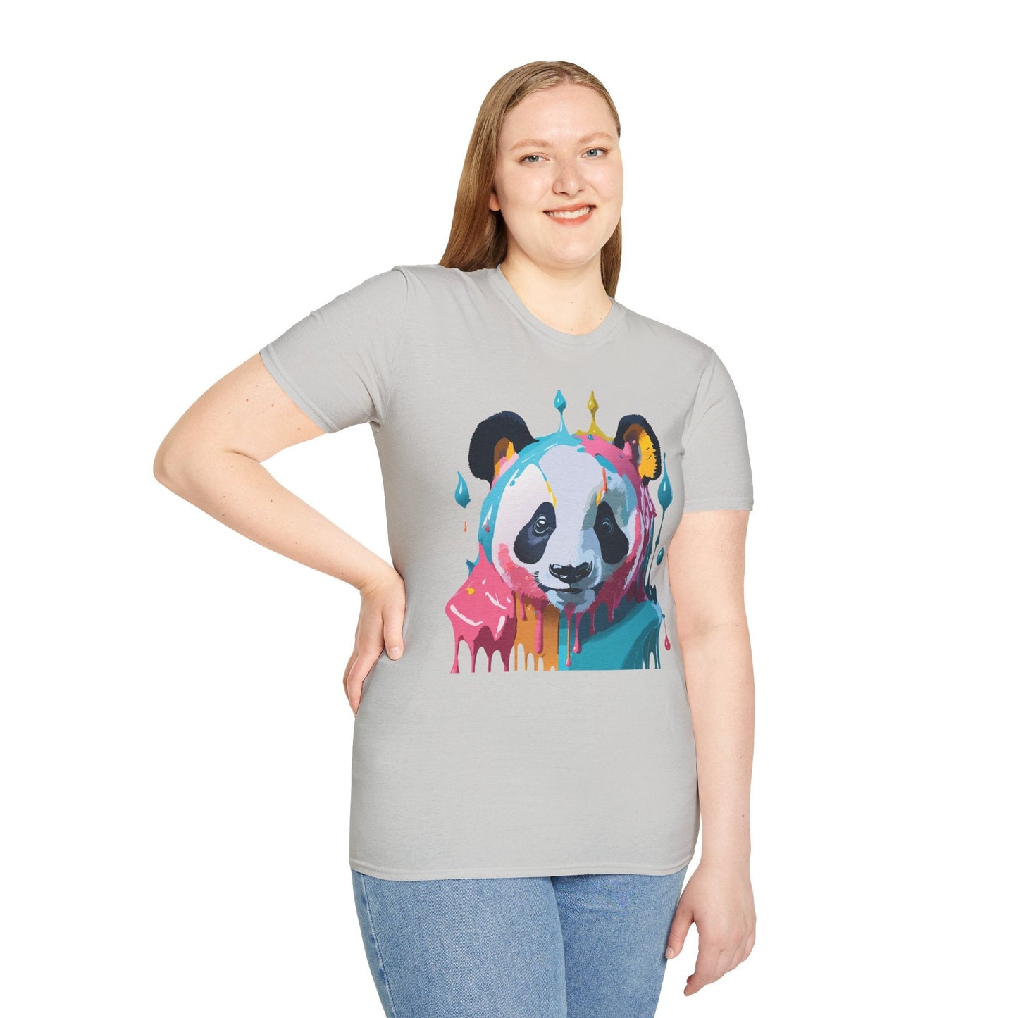 Panda Shirt Unisex T Shirt Panda Lover Gift Gildan Softstyle Tee 100 Percent Cotton