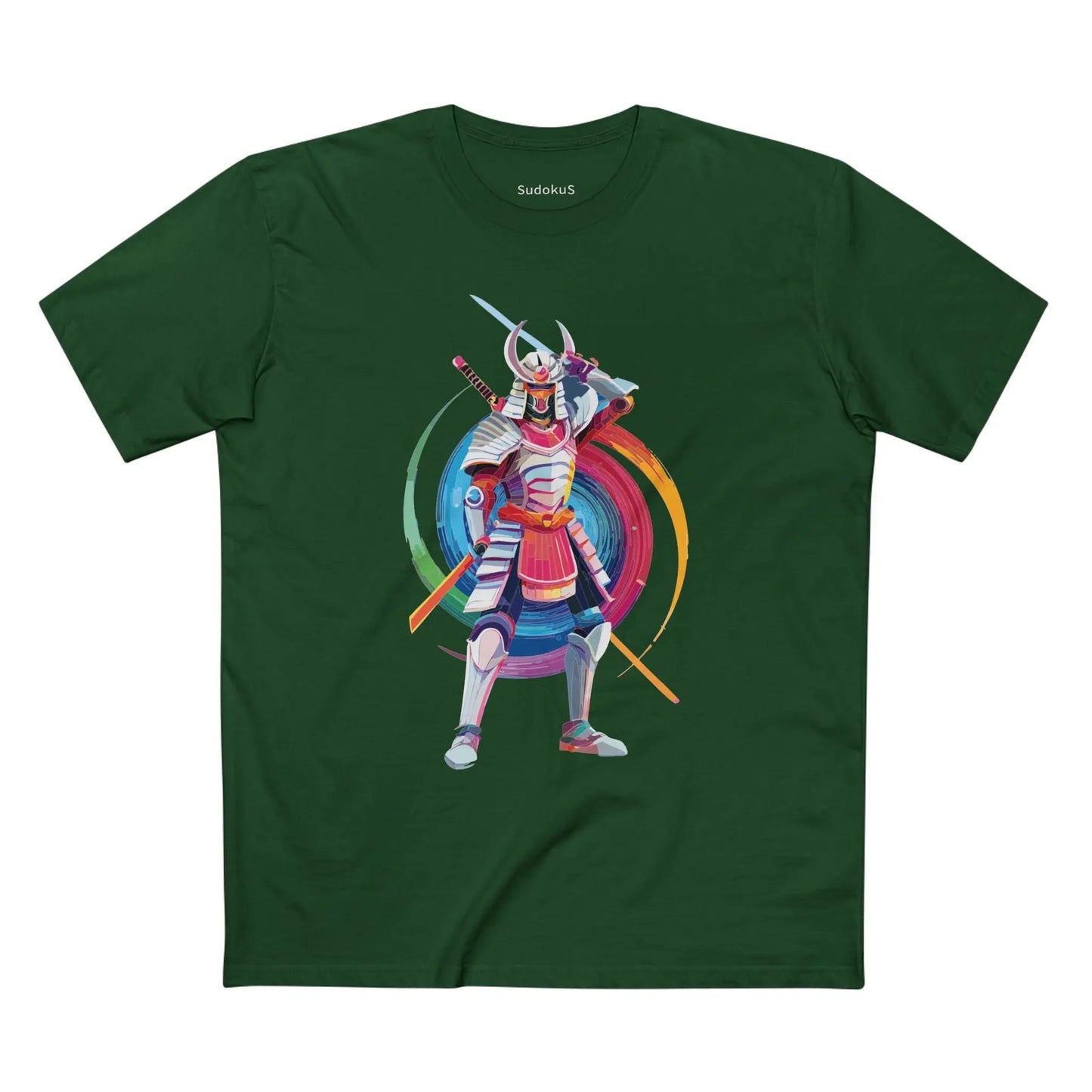 Samurai Graphic Unisex 100 Cotton Staple Tee 28