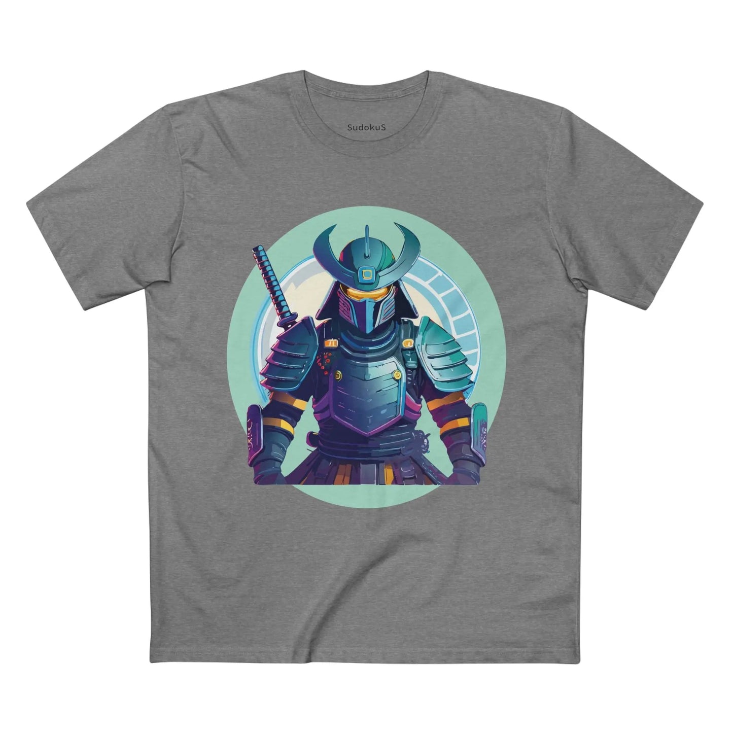 Samurai Graphic Unisex 100 Cotton Staple Tee 14