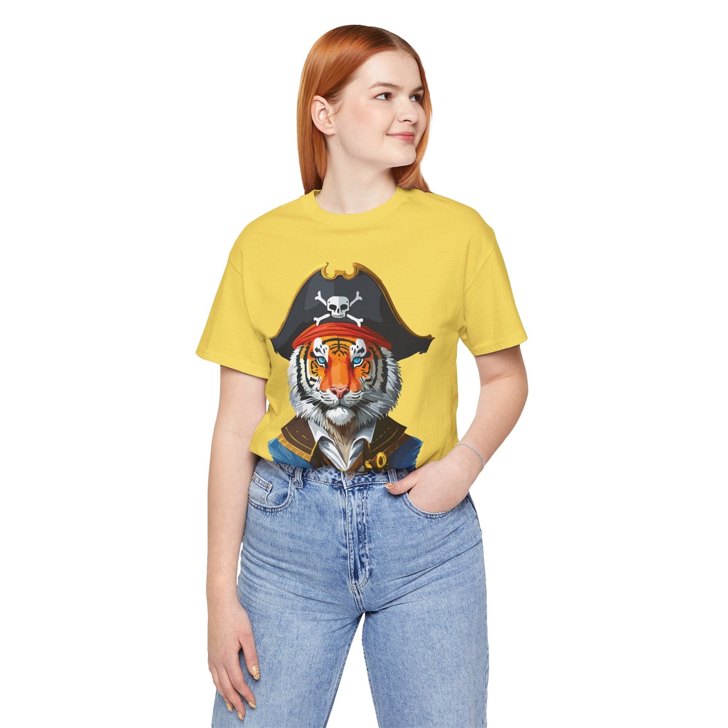 Unisex Animal Tee Shirt With Art Design Wild Animals Shirt Gildan Softstyle 64000