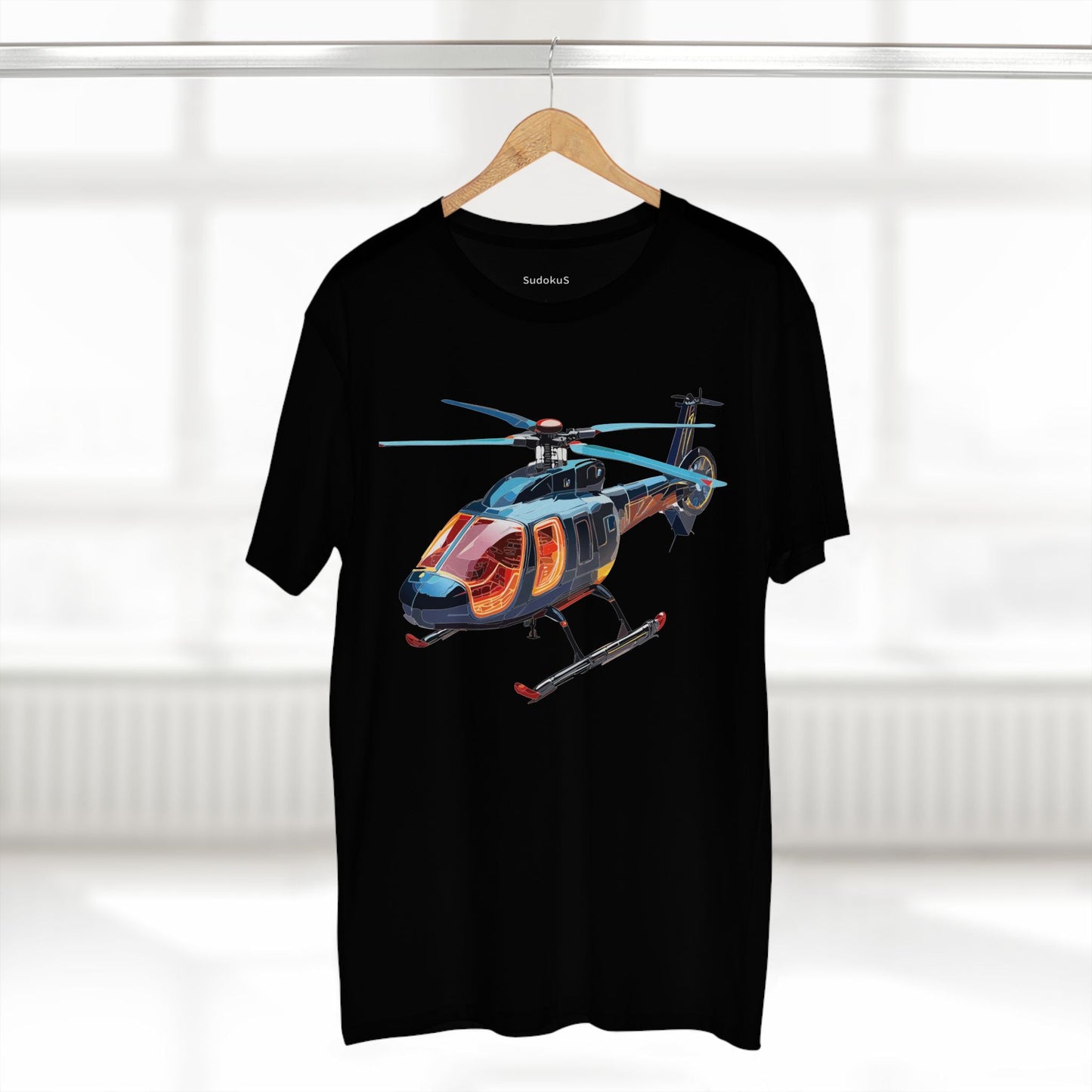 Chopper Graphic Unisex 100 Cotton Staple Tee 12