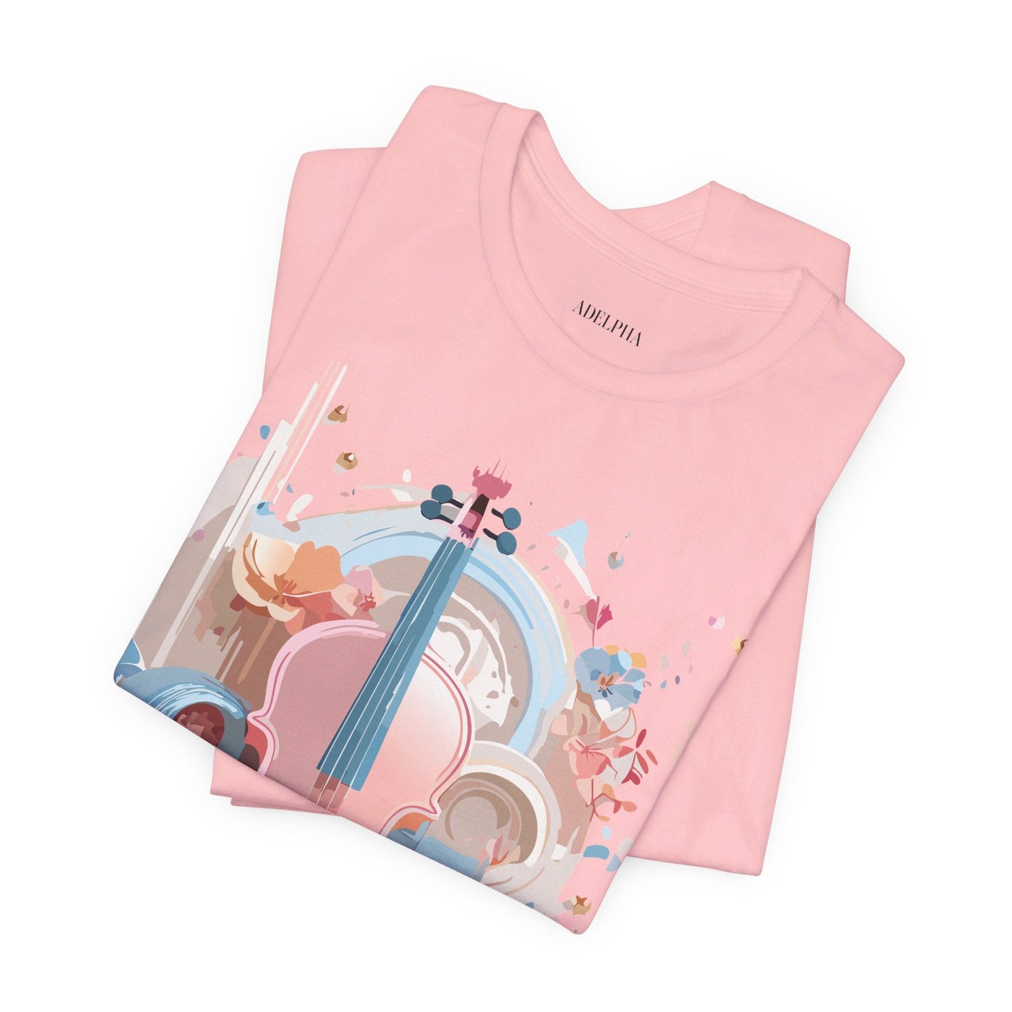 Music Graphic Tee Unisex Jersey Short Sleeve By Adelpha Vintage Inspired Artwork