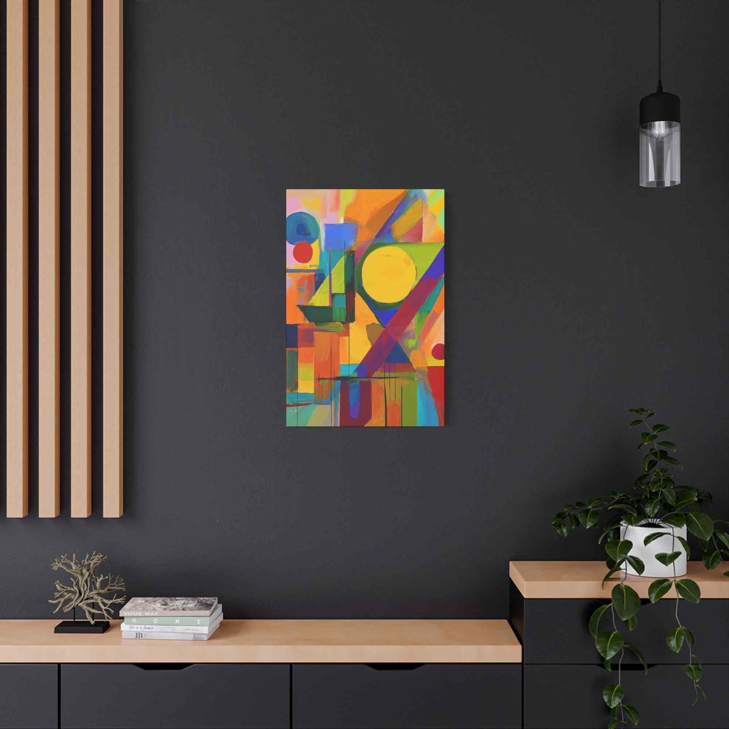 Abstract Painting Print Canvas 20x24,20x30,24x30, 24x32,24x36,30x40, 32x48,36x48,40x60 Pine-Wood Inner Frame ABS-10