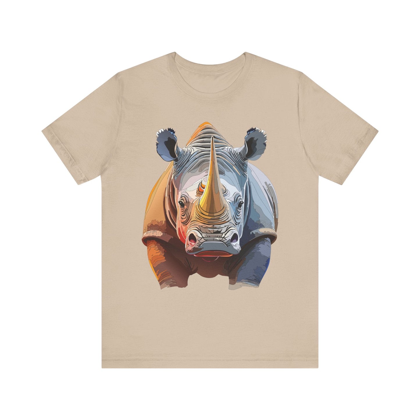 Unisex Animal Graphic Tee Shirt With Art Design Wild Animals Shirt Gildan Softstyle Cotton