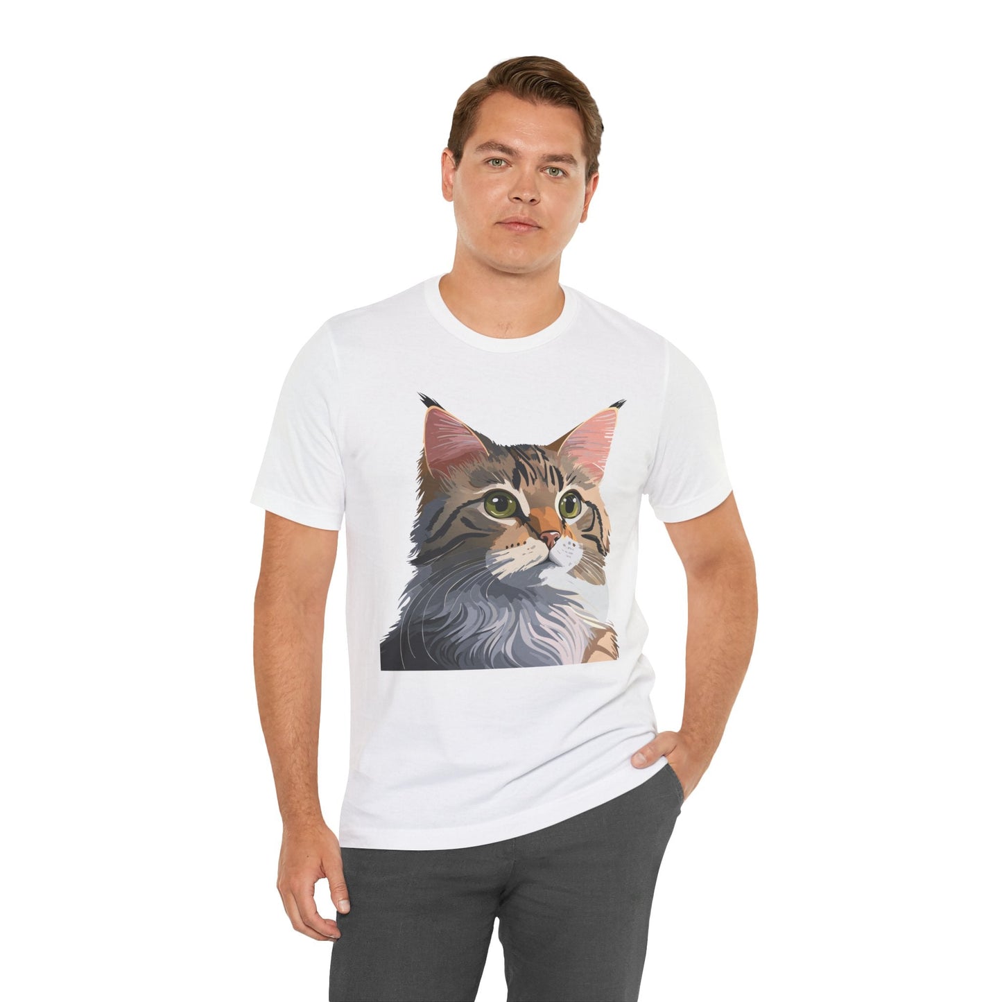 Unisex Animal Shirt Art Design Tee With Wild Animals Short Sleeve Comfort Wear Everyday