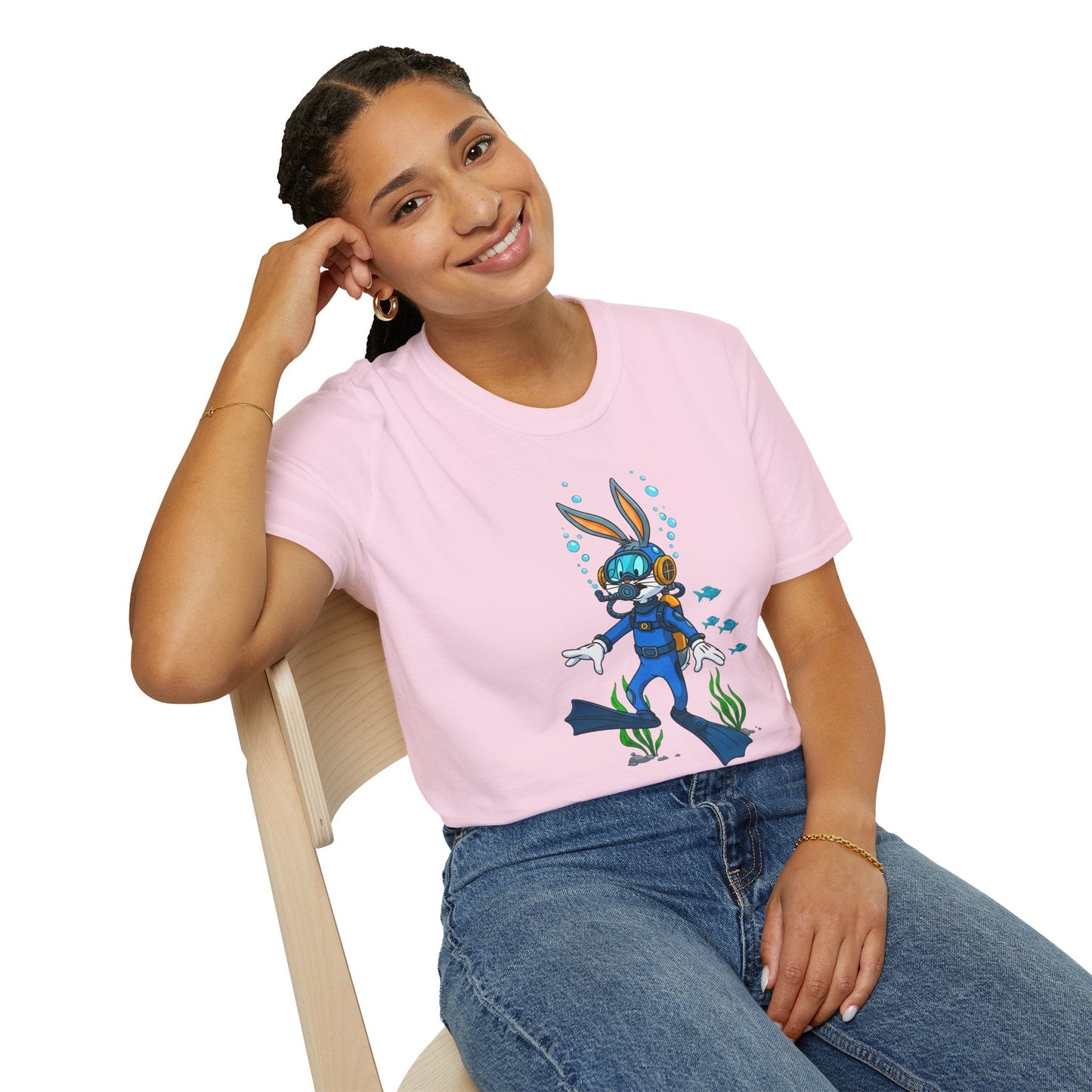 Bugs Bunny Shirt Unisex T Shirt Cartoon Tee Animation Design Softstyle Graphic Cotton
