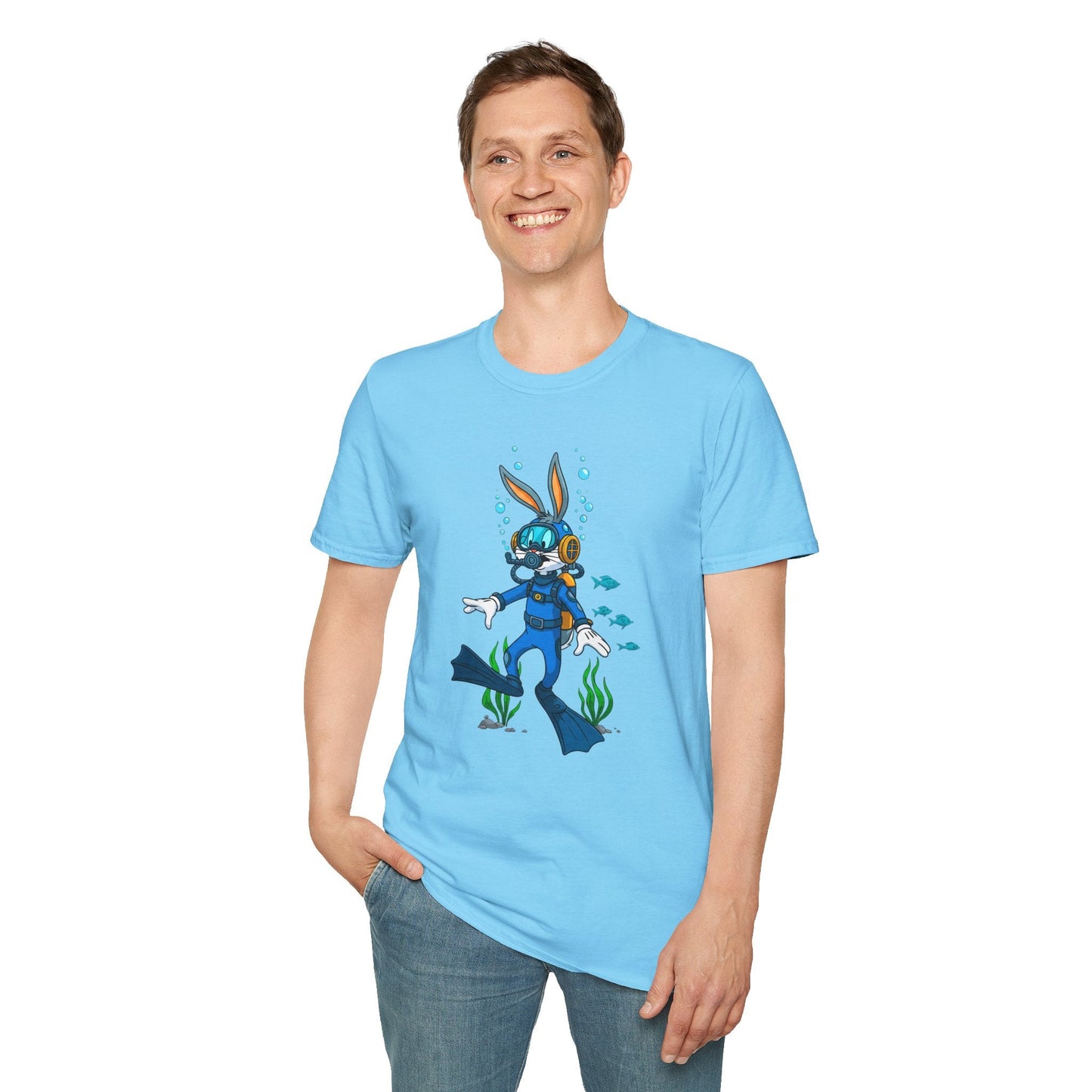 Bugs Bunny Shirt Unisex T Shirt Cartoon Tee Animation Design Softstyle Graphic Cotton