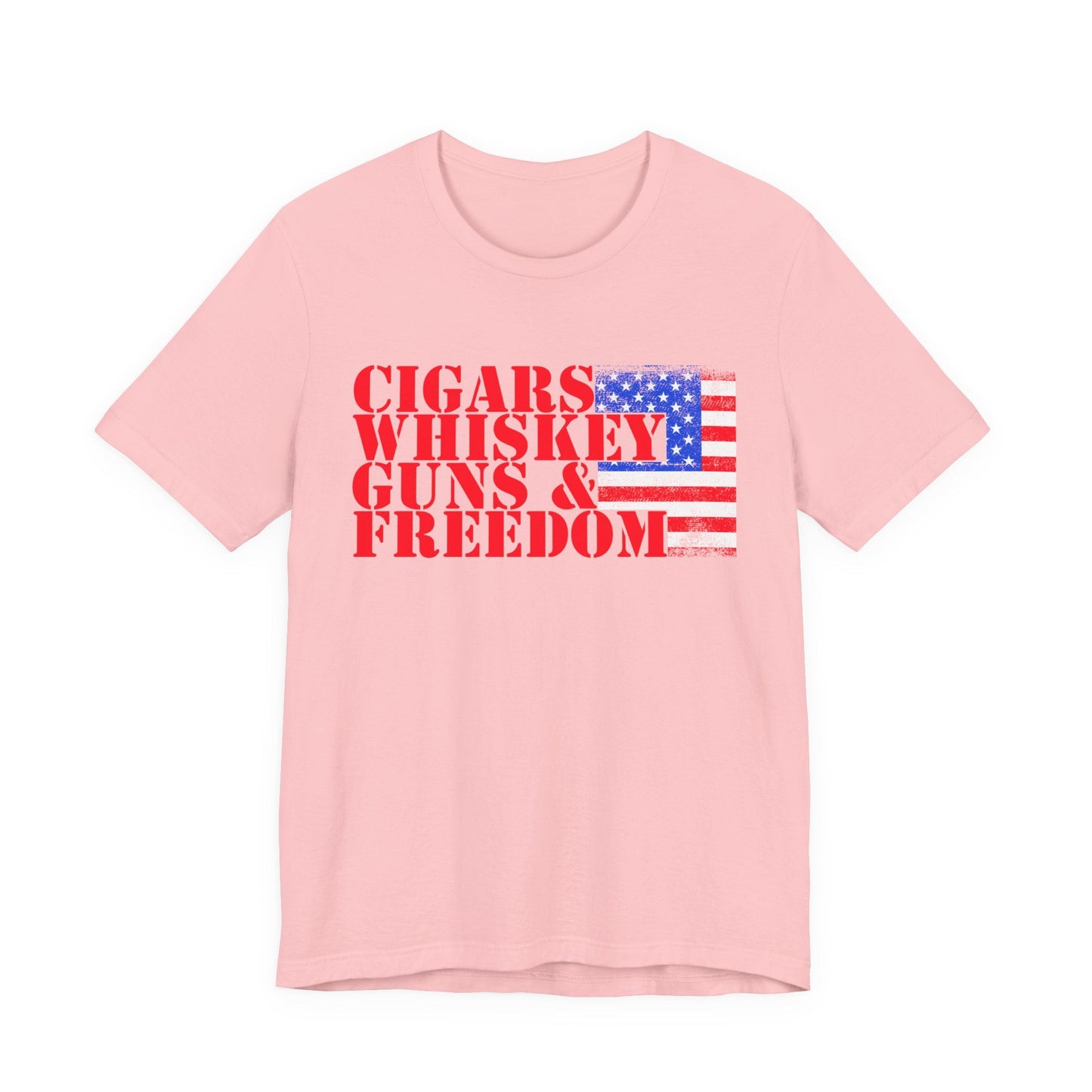 American Flag Graphic Unisex Cotton T-Shirt a2
