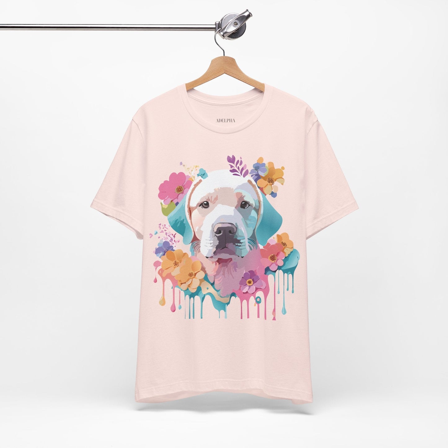 Adelpha Graphic Dog Shirt Unisex Vintage Inspired Artwork Tee For Everyday Wear Premium