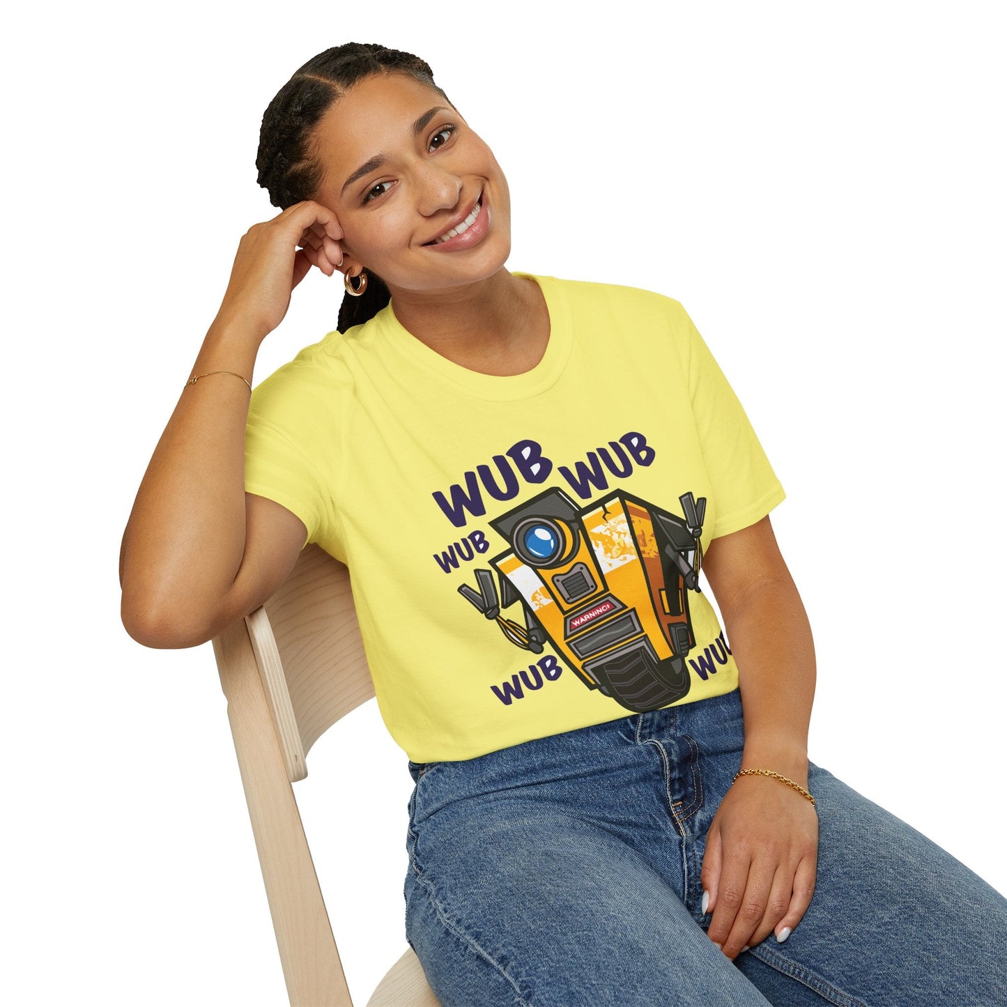 Cartoon T Shirt Animation Tee Funny Unisex Gildan Softstyle 64000 Ring Spun Cotton