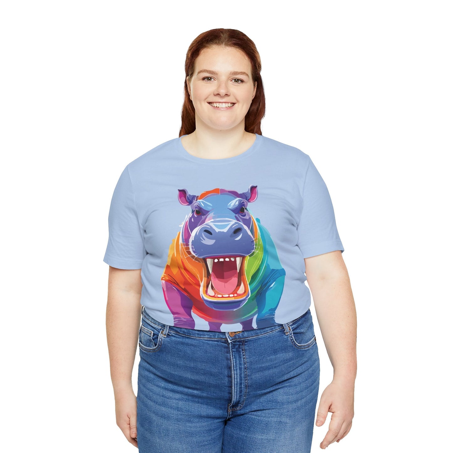 Unisex Animal Tee Shirt With Art Design Wild Animals Graphic Tee For Men Women All Sizes