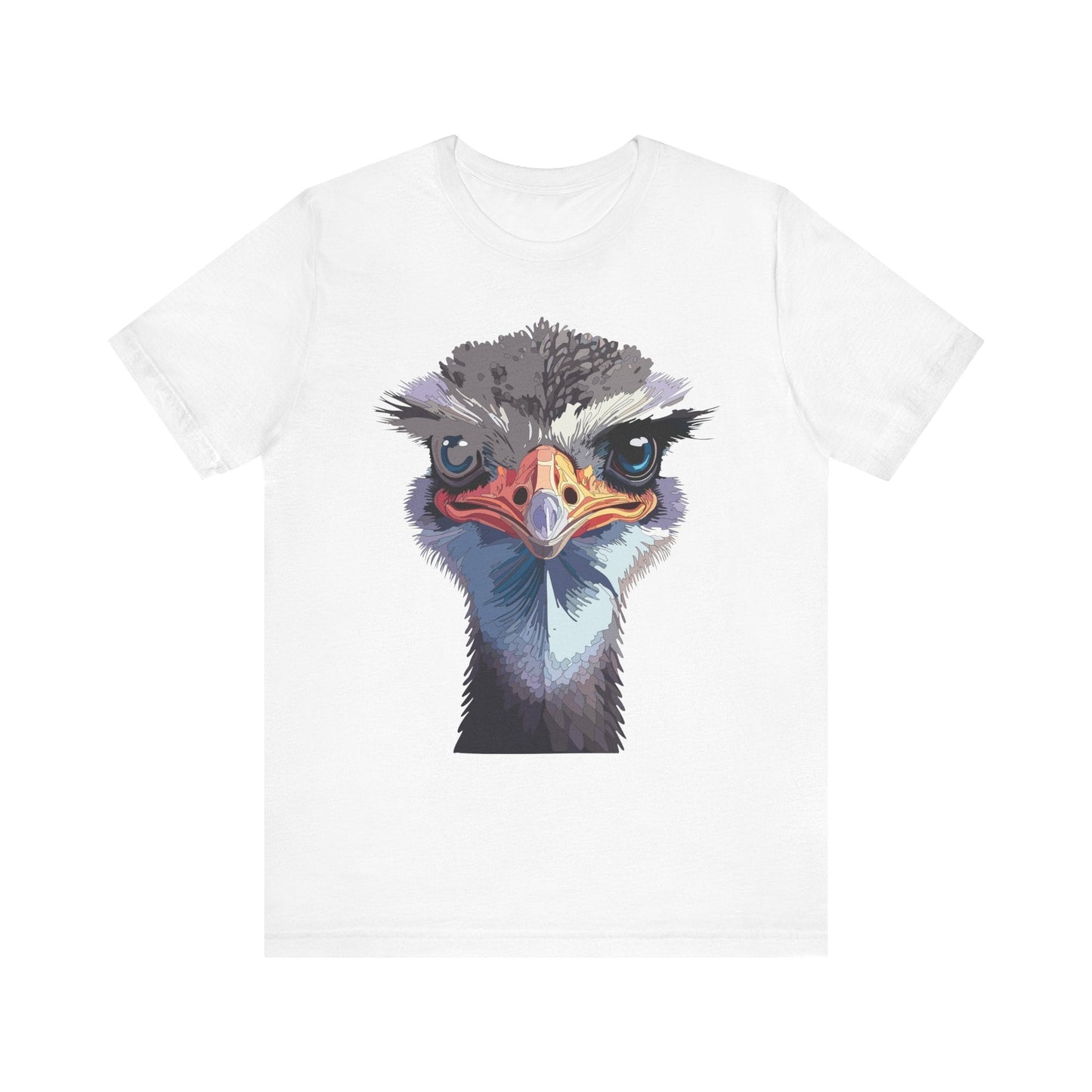 Unisex Animal Tee Shirt With Art Design Wild Animals Shirt Gildan Softstyle 64000