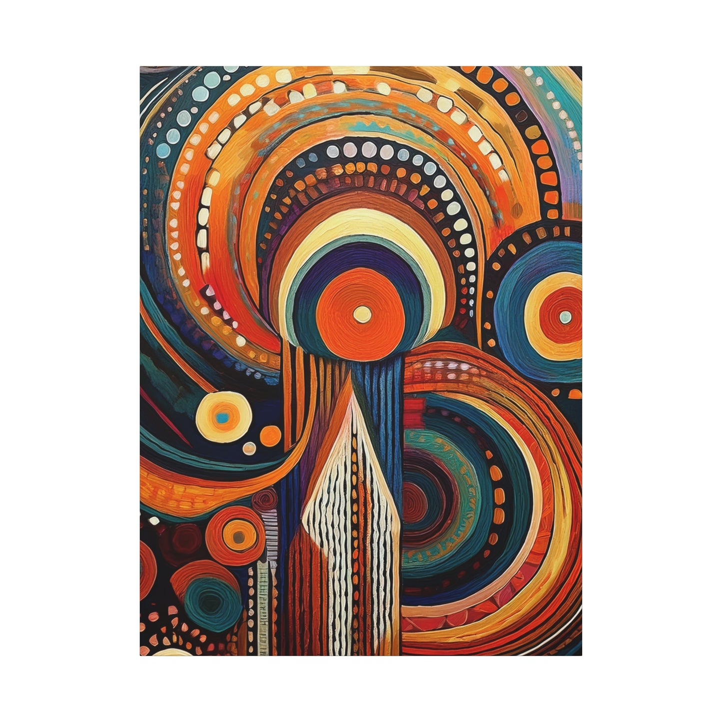 Abstract Oil Painting Print Canvas 20x24,20x30,24x30 24x32,24x36,30x40 32x48,36x48,40x60 Pine-Wood Inner Frame ABS-112