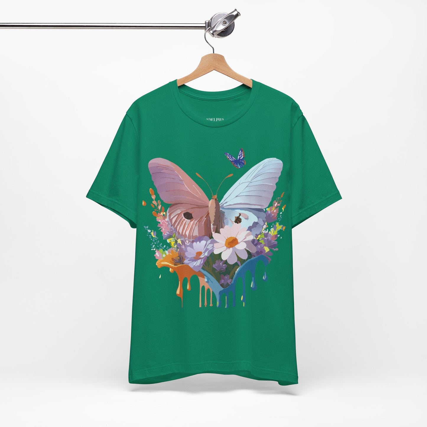 Butterfly Graphic Tee Unisex Jersey Short Sleeve Artwork By Adelpha