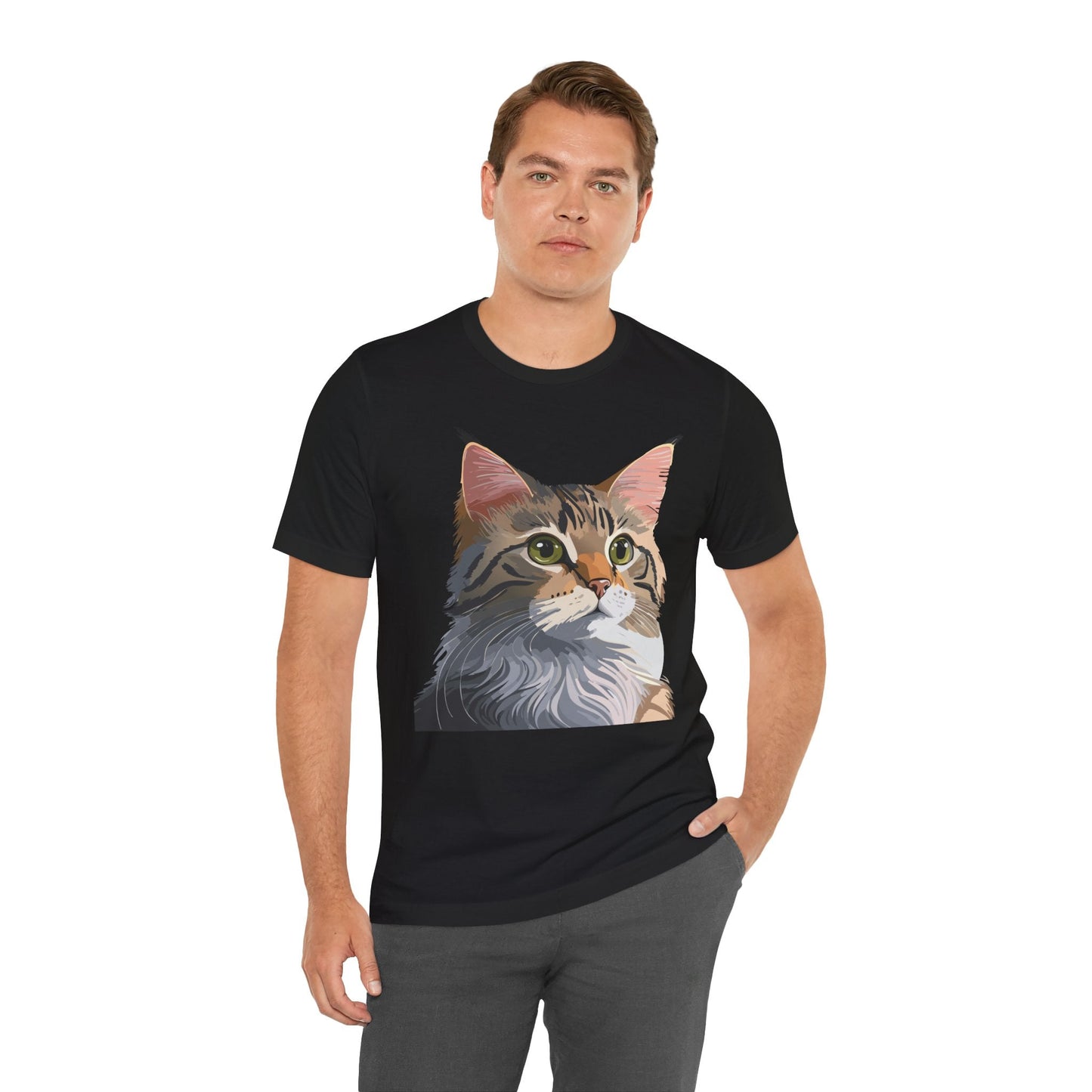 Unisex Animal Shirt Art Design Tee With Wild Animals Short Sleeve Comfort Wear Everyday