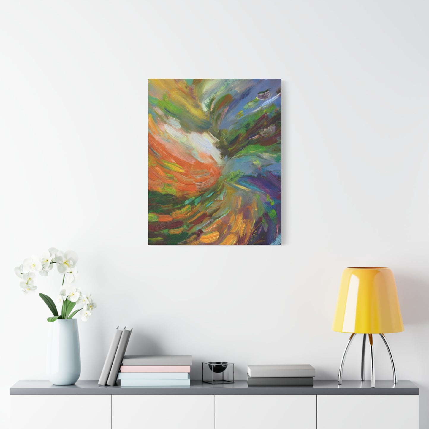 Abstract Oil Painting Print Canvas 20x24,20x30,24x30 24x32,24x36,30x40 32x48,36x48,40x60 Pine-Wood Inner Frame ABS-92