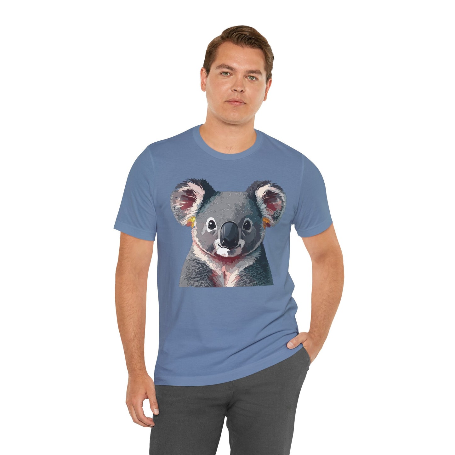 Unisex Animal Print Tee Shirt With Animals Art Design And Wildlife Graphic Comfortable Everyday Wear