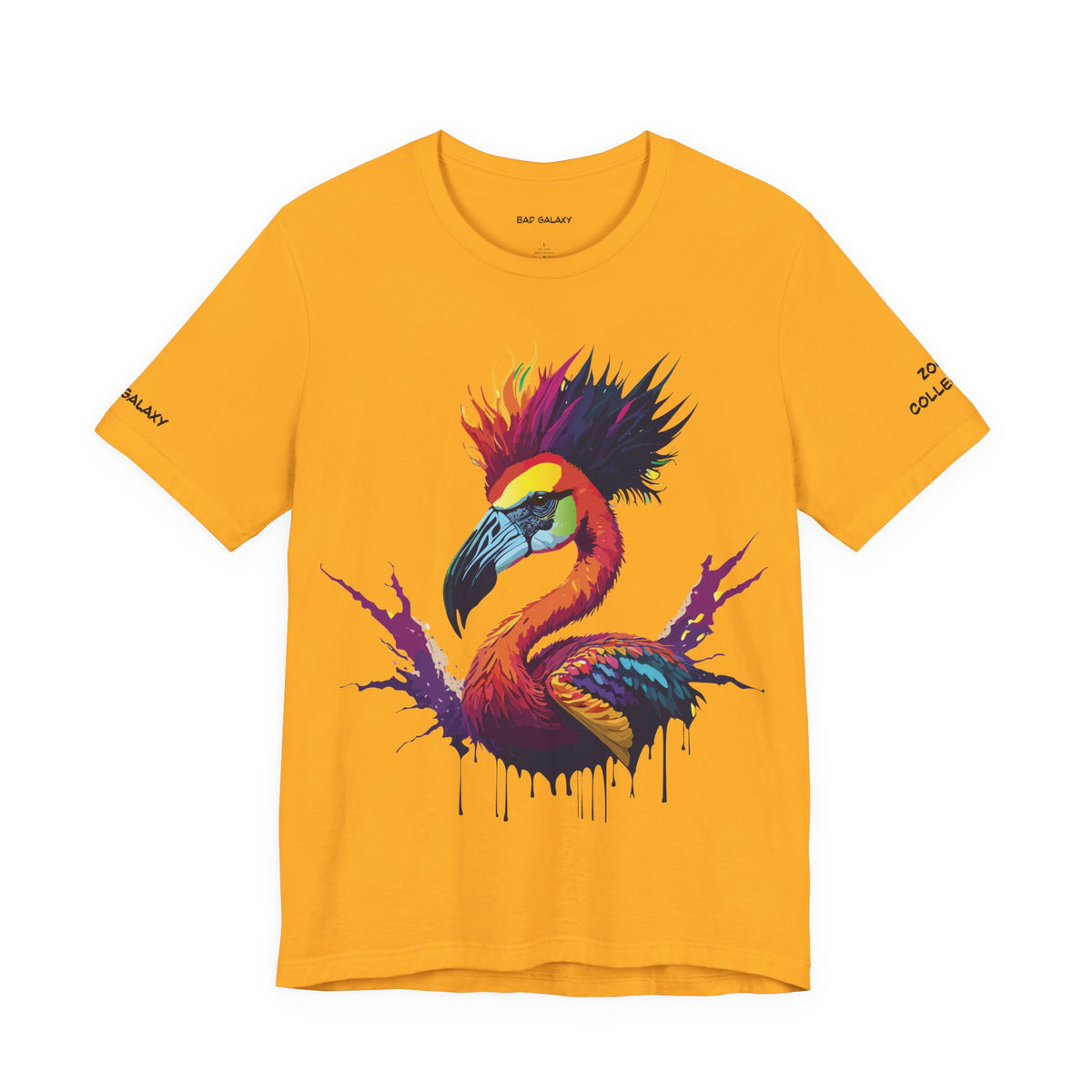 Animal Graphic Unisex Cotton Bella+Canvas Tee with Art Design b1