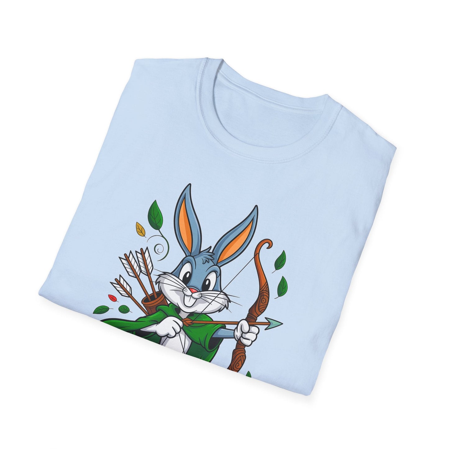 Bugs Bunny T Shirt Unisex Gildan Softstyle 100 Percent Ring Spun Cotton Cartoon Shirt Graphic