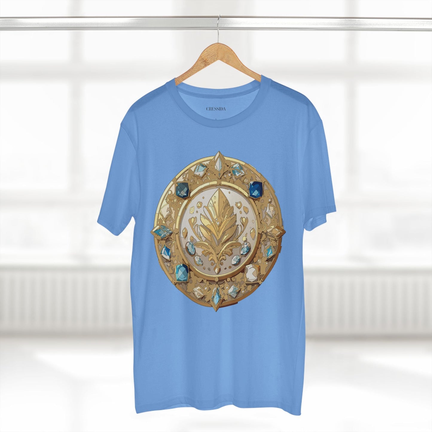 Medallion Graphic T-Shirt Unisex 100 Cotton With Gold Art Design Medal Tee 25