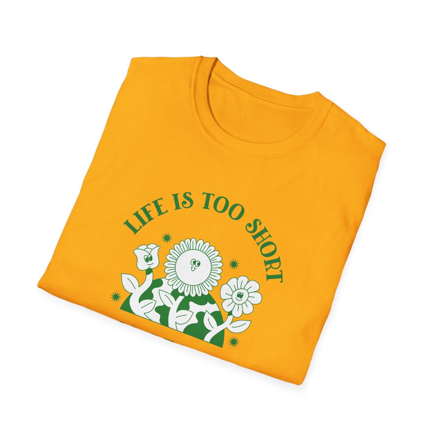 Positive Slogan T Shirts With Positive Words Tee Shirt Good Quotes Unisex Gildan Softstyle 64000 100 Percent Cotton