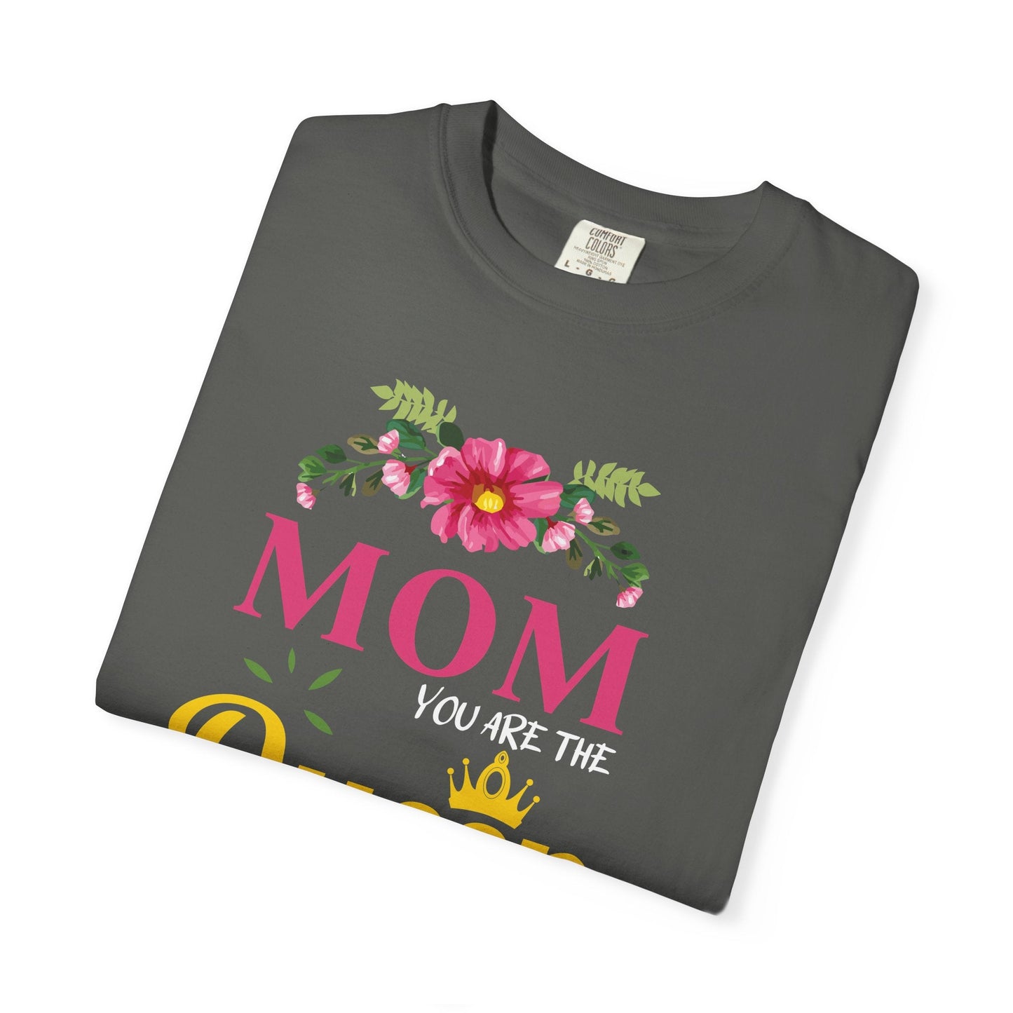 Mom T-shirt Mother's Day Mama Tee Unisex Comfort Colors Garment-Dyed Cotton h13