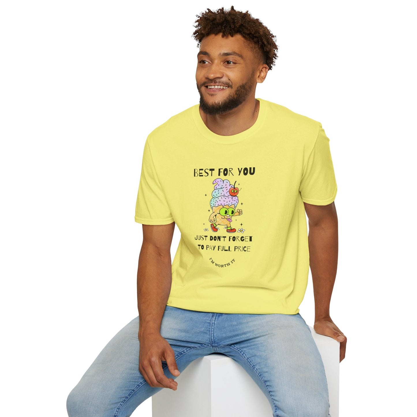 Funny Food T Shirts Unisex Softstyle Tee Cotton Gildan 64000 Short Sleeve Graphic Tee