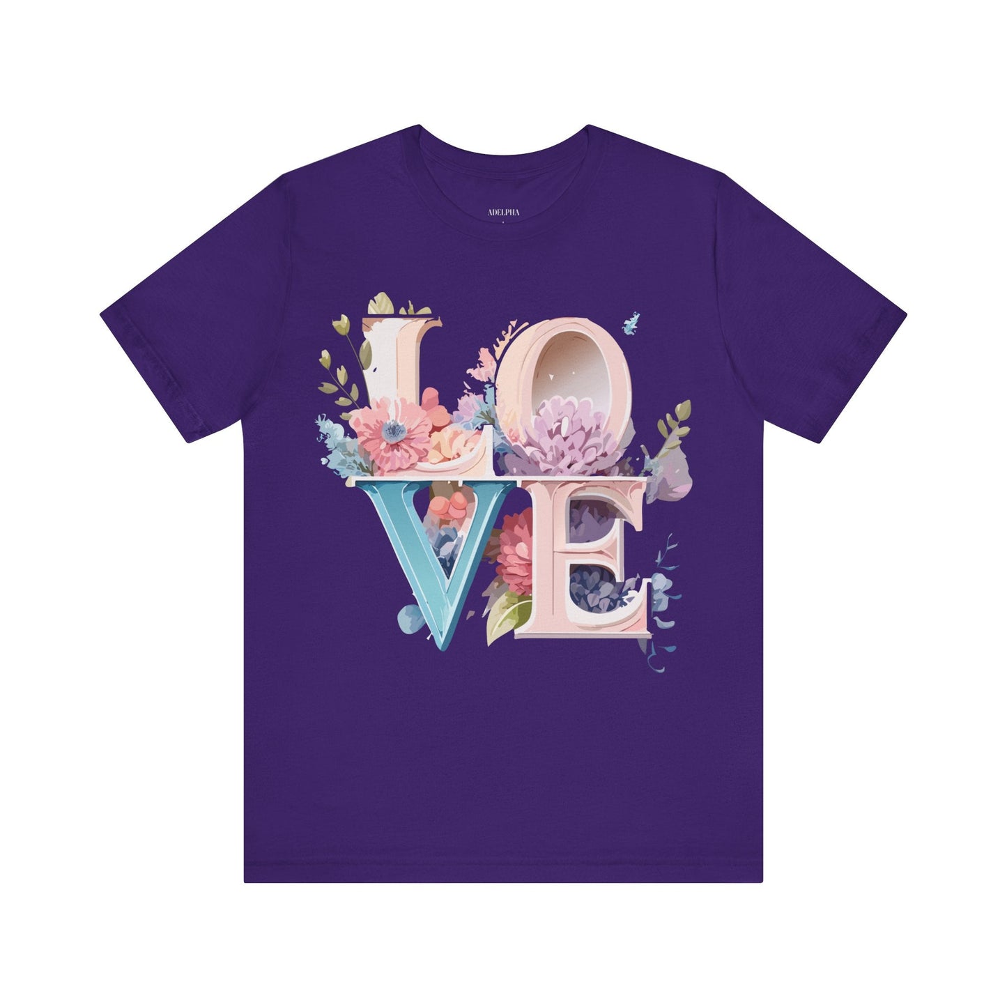 Valentine Graphic Tee Unisex Short Sleeve Premium Art Design By Adelpha Vintage Illustration