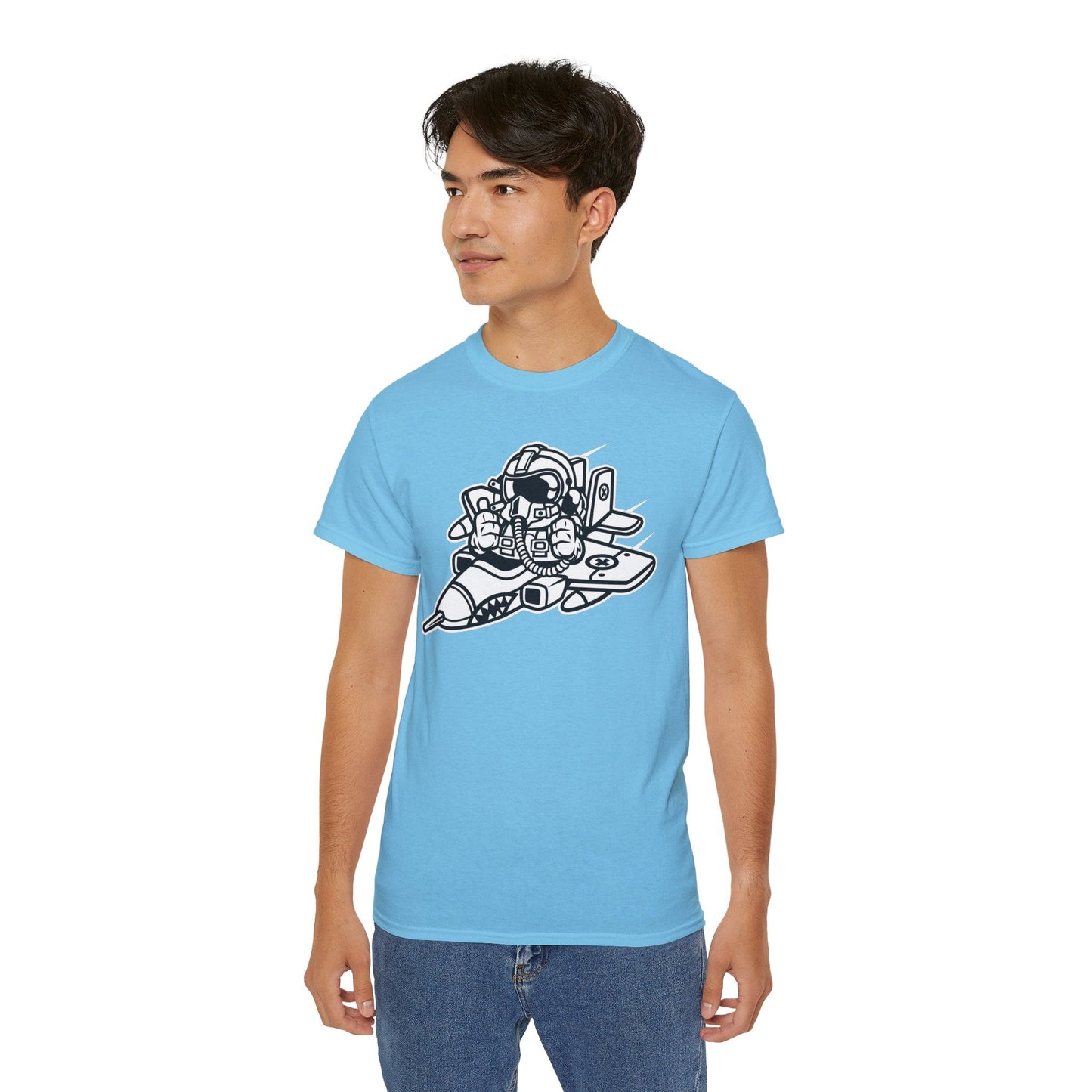 Astronaut Graphic Unisex 100 Cotton Tee 1