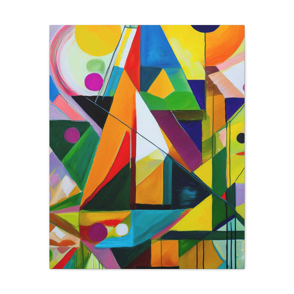 Abstract Painting Print Canvas 20x24,20x30,24x30, 24x32,24x36,30x40, 32x48,36x48,40x60 Pine-Wood Inner Frame ABS-13