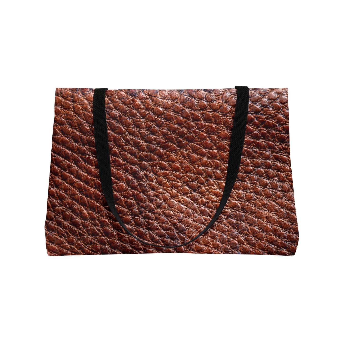 Leather Print Big Bag High-Quality 100% Spun Poly 24x13 Canvas Art Bag L-1