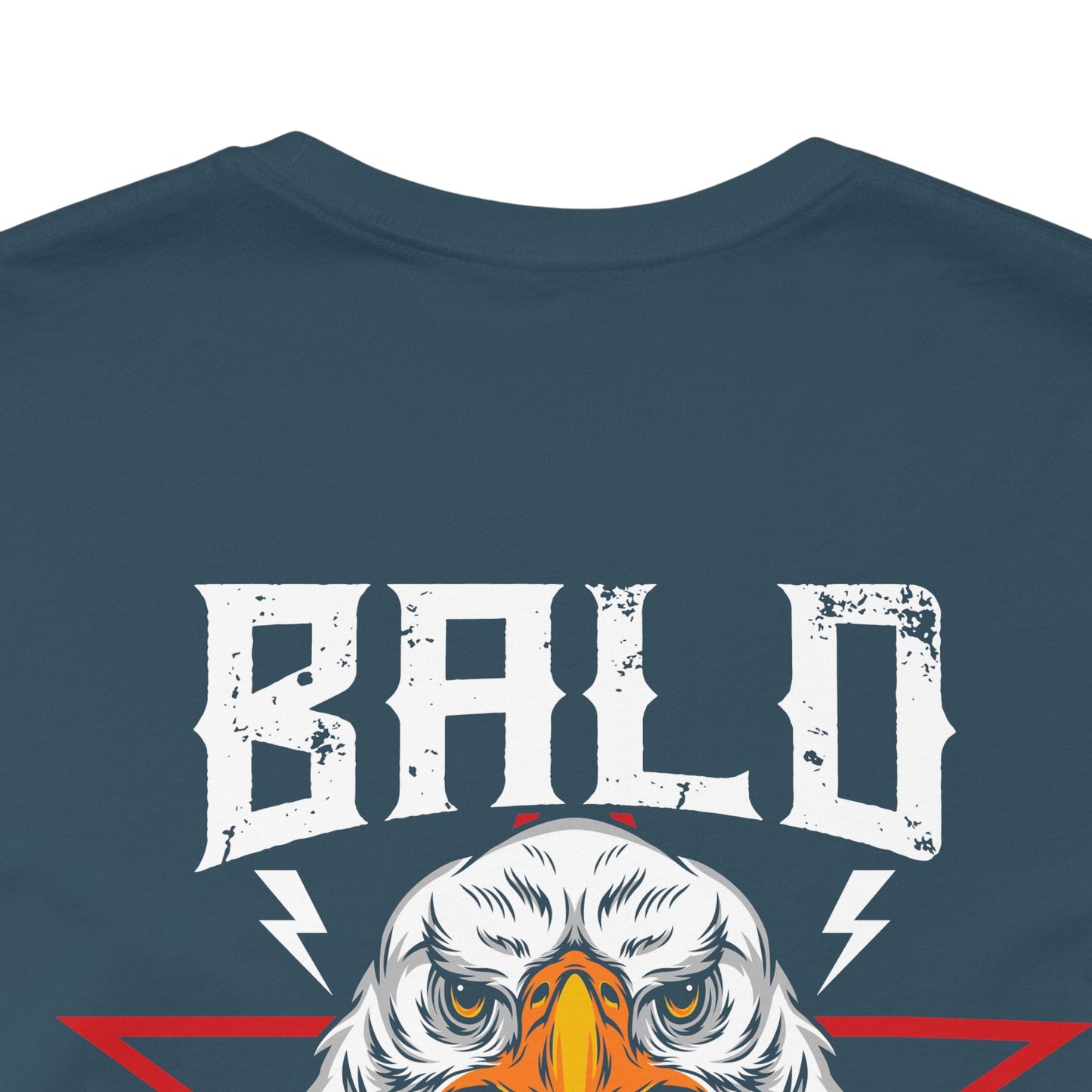 Bald Eagle Graphic Illustration Unisex Cotton Tee a3