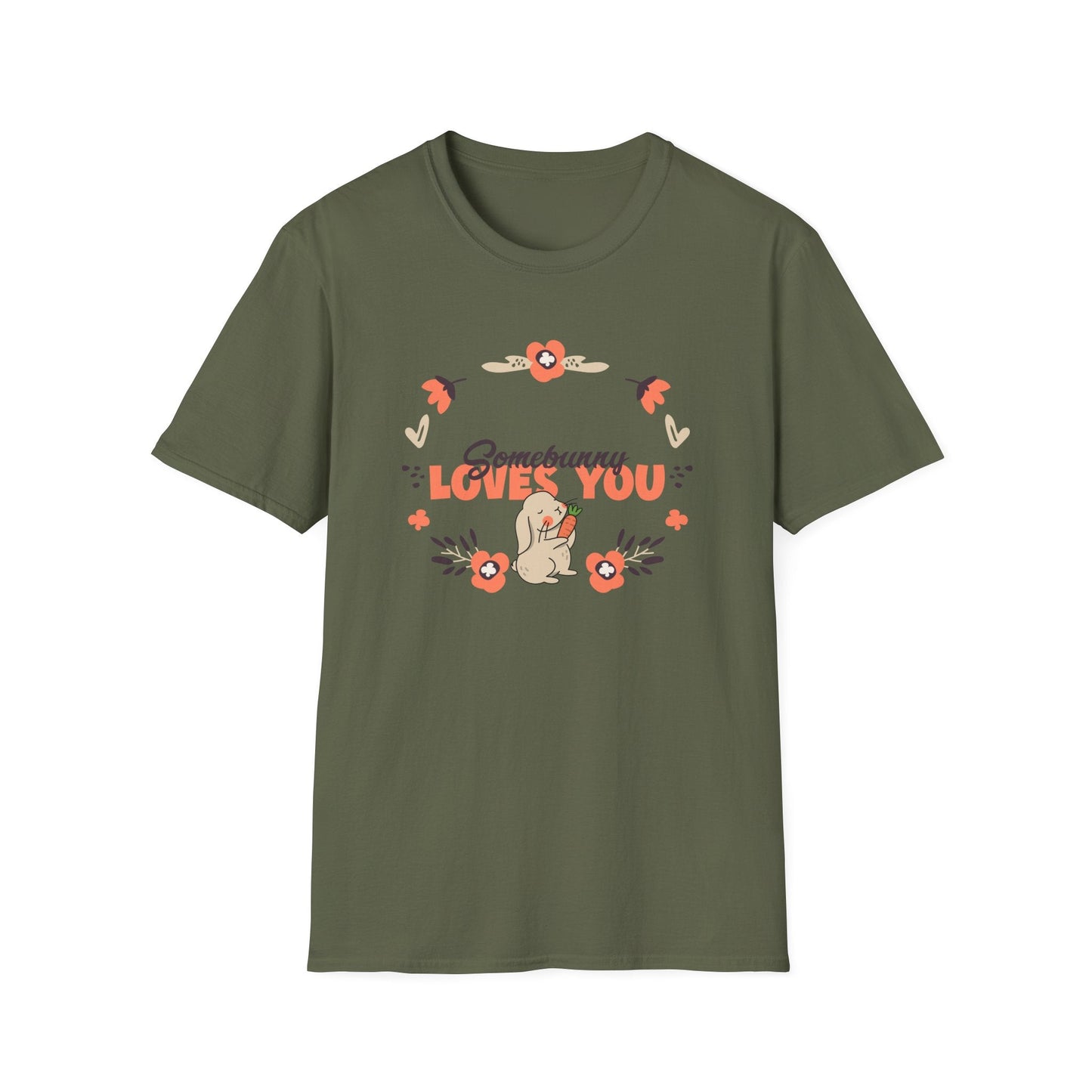 Easter Day T Shirt Unisex Gildan Softstyle 64000 Short Sleeve Tee With Easter Design And Prints