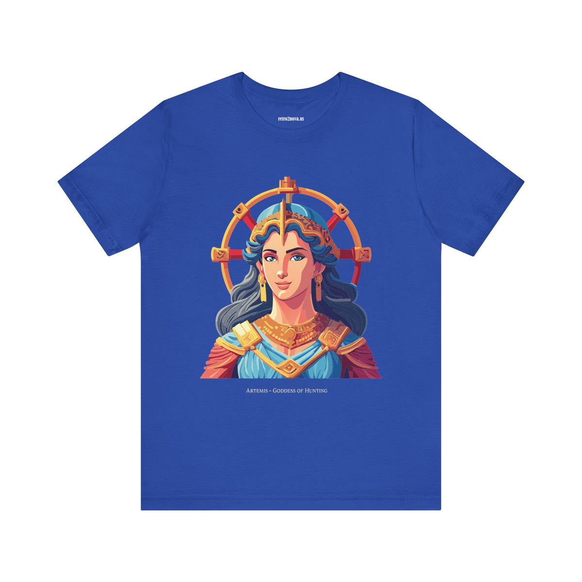 Goddess Graphic Unisex Cotton Bella+Canvas Tee with Artemis
