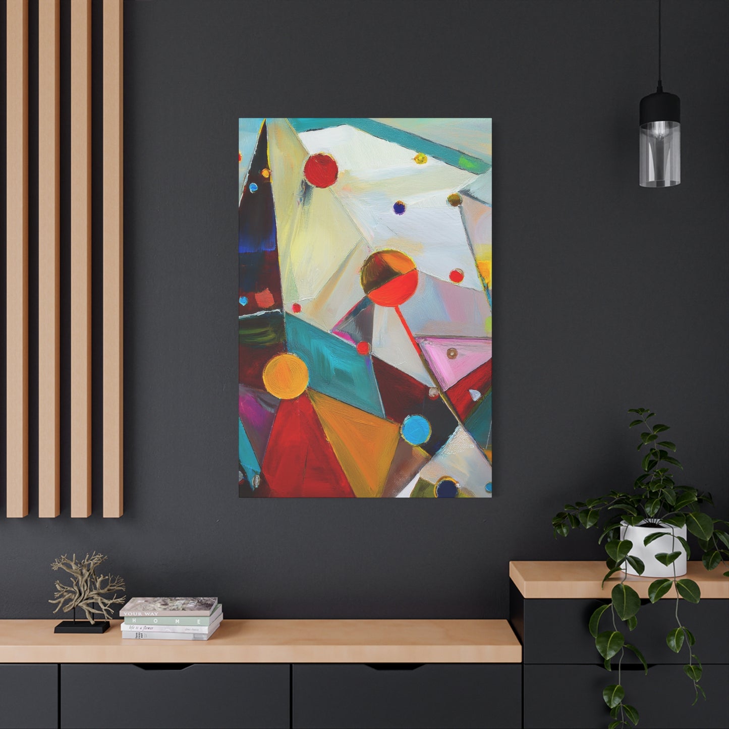 Abstract Oil Painting Print Canvas 20x24,20x30,24x30 24x32,24x36,30x40 32x48,36x48,40x60 Pine-Wood Inner Frame ABS-172