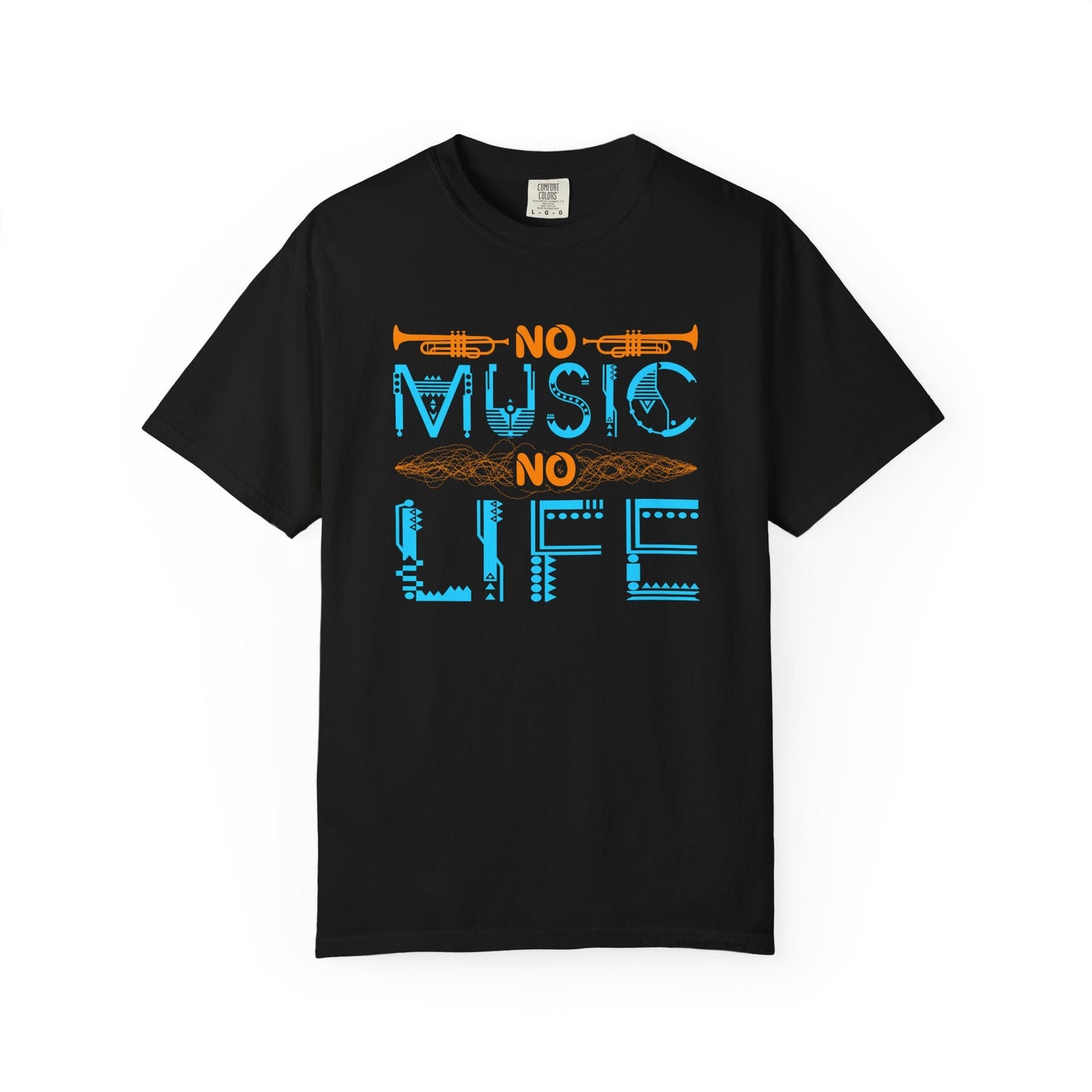 Music Graphic Design Unisex Cotton T-shirt  077