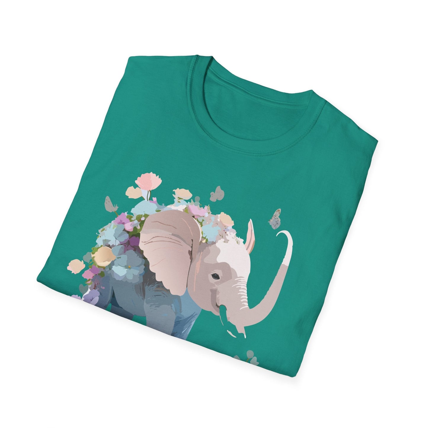 Elephant T Shirt Unisex Softstyle 64000 Elephant Tee Premium Comfort Everyday Wear