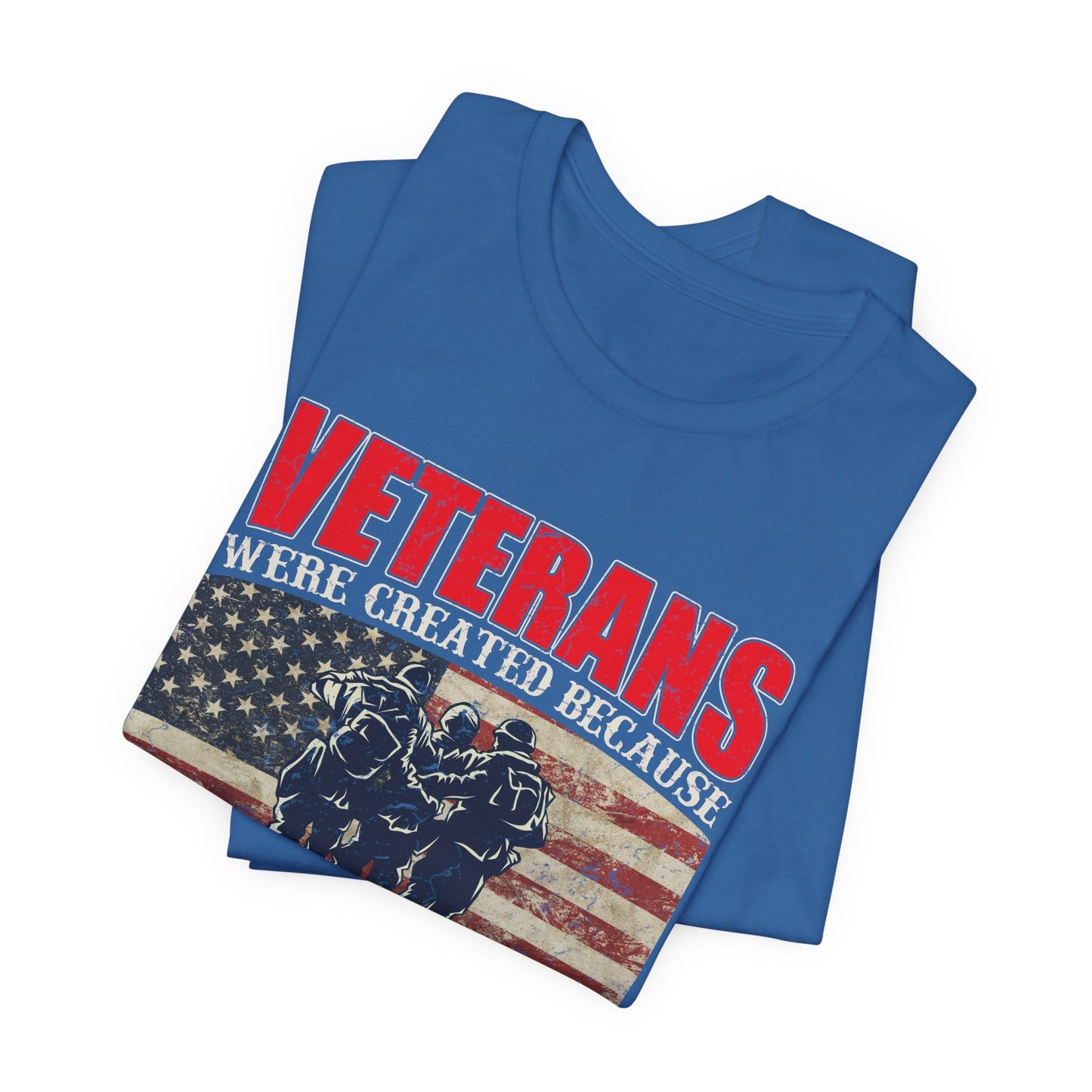 Army Veteran Patriotic Graphic Design Unisex Cotton T-Shirt v41