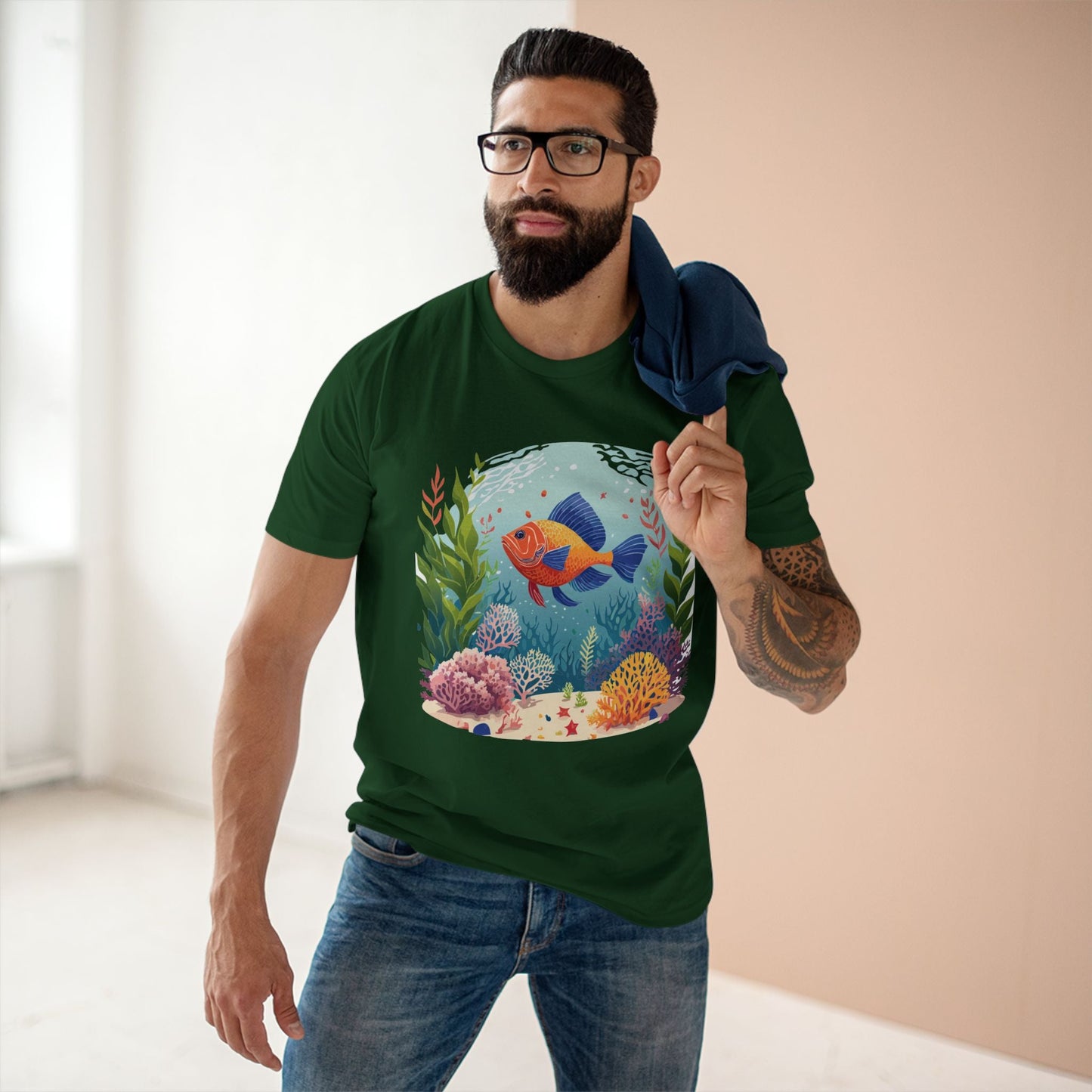Ocean Shirt Ocean Pacific OP 10 Unisex Premium Cotton Art Tee Retro Inspired Design