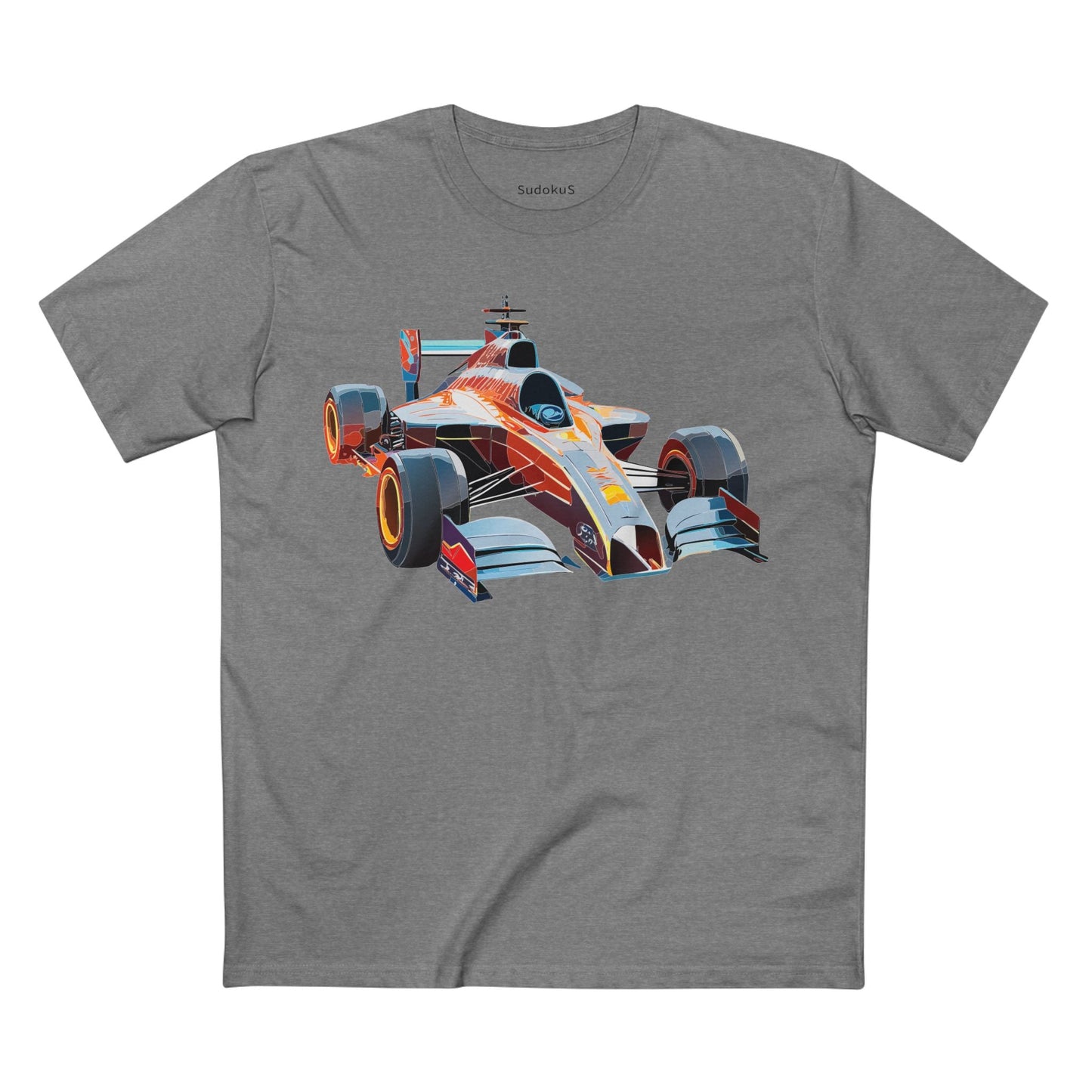 Car Graphic Unisex 100 Cotton Staple Tee 9