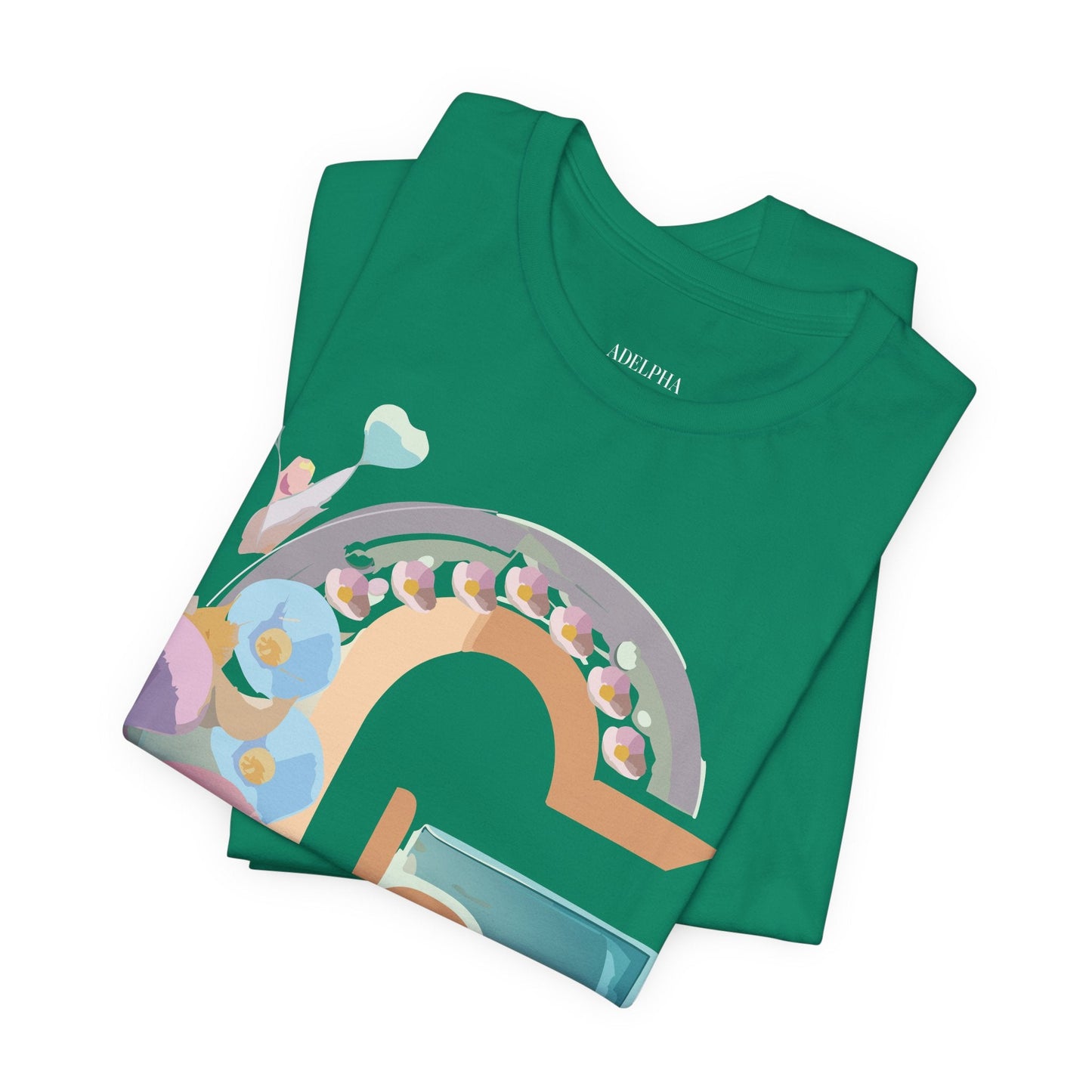 Adelpha Letter G Shirt Unisex Jersey Short Sleeve Graphic Tee With Vintage Inspired Artwork