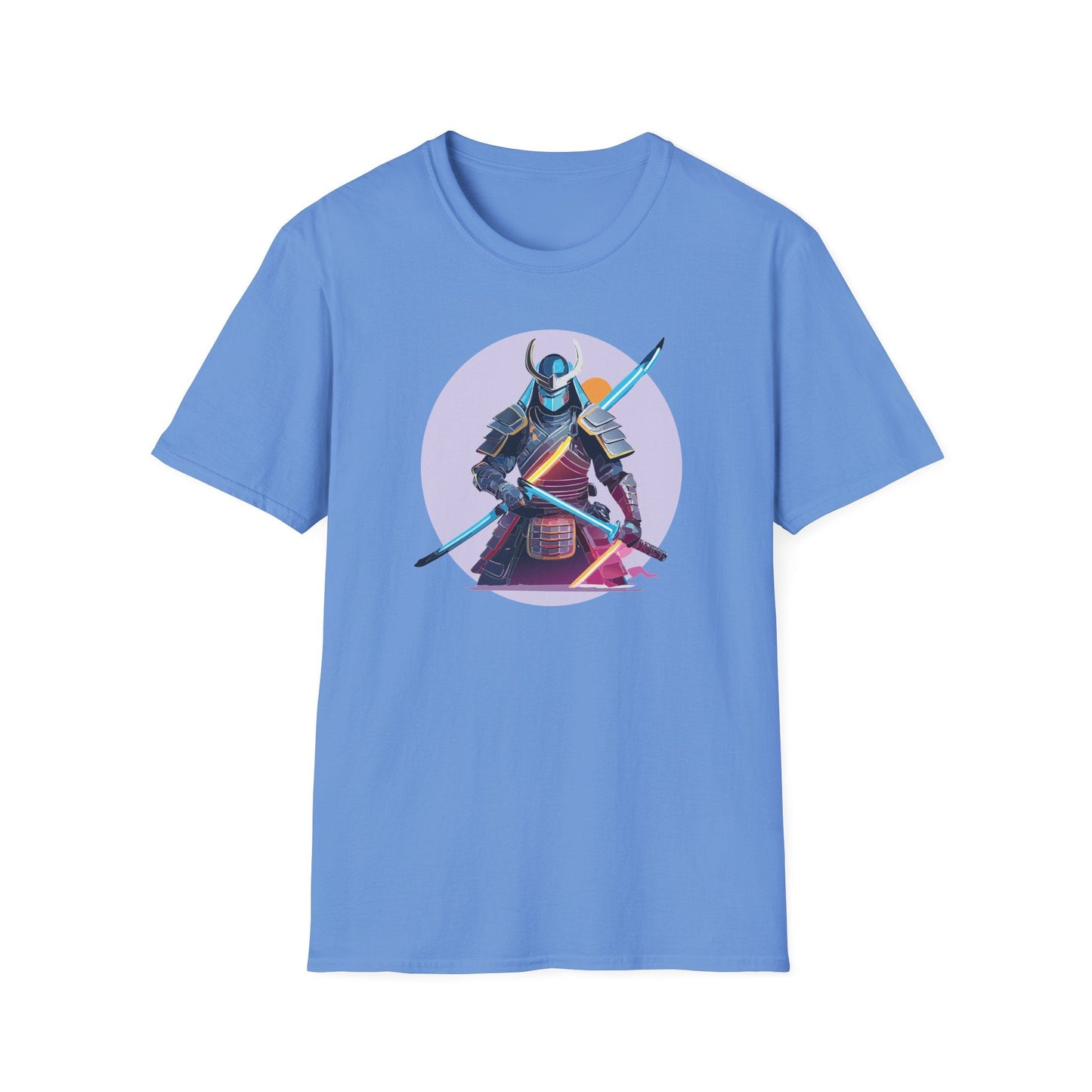 Samurai Shirt Unisex Gildan Softstyle Tee 100 Percent Cotton Lightweight Comfort
