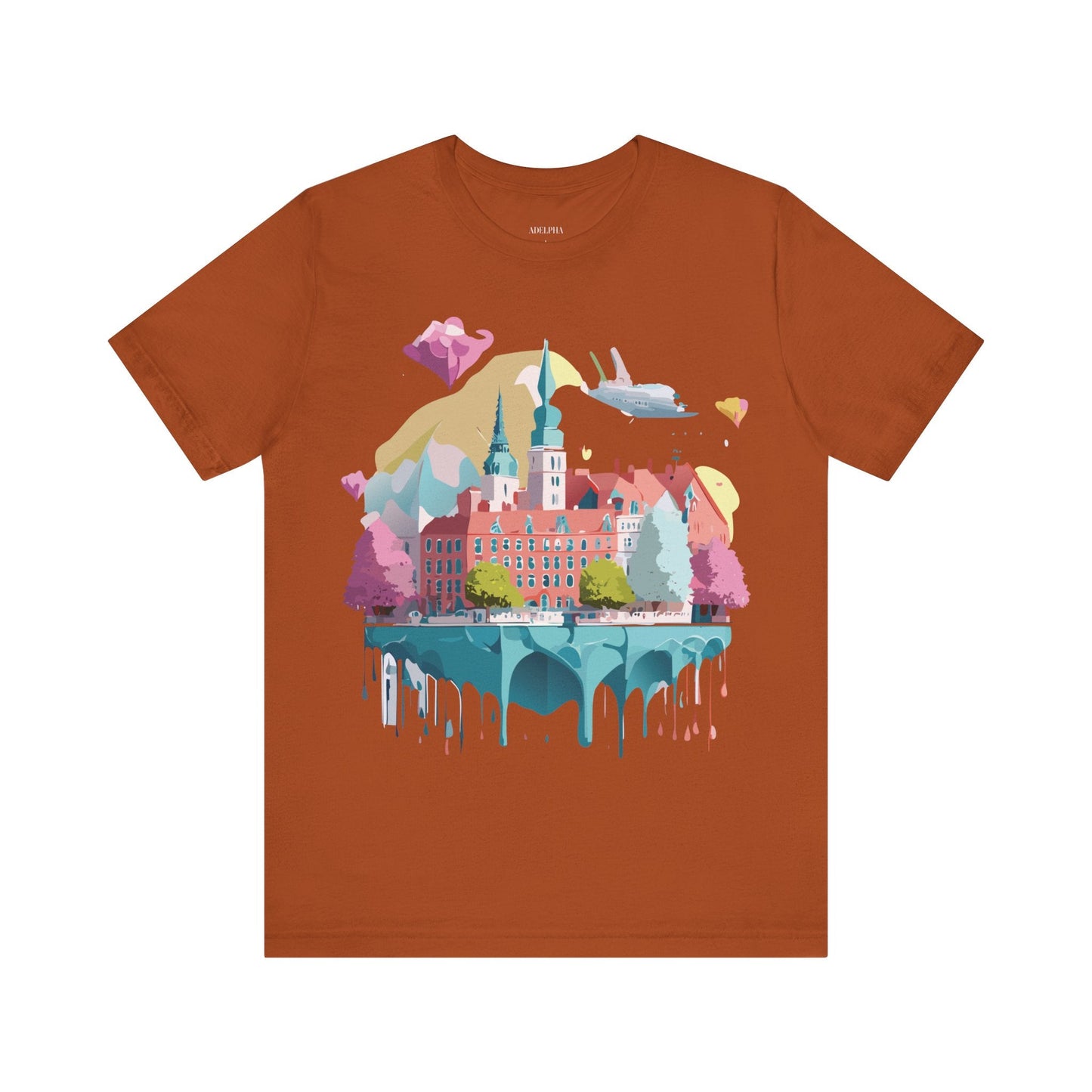 Germany Graphic Tee Unisex Jersey Short Sleeve Vintage Inspired Art Shirt By Adelpha
